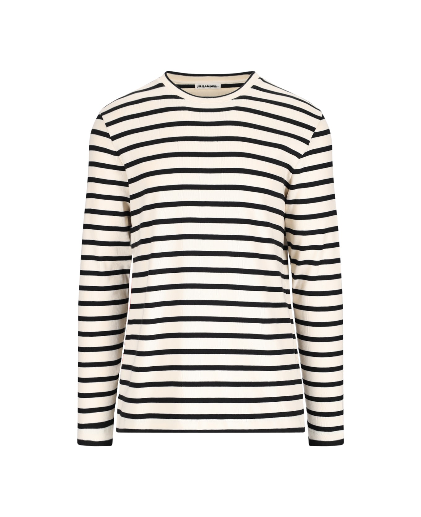 Jil Sander Striped T-shirt - Beige フリース