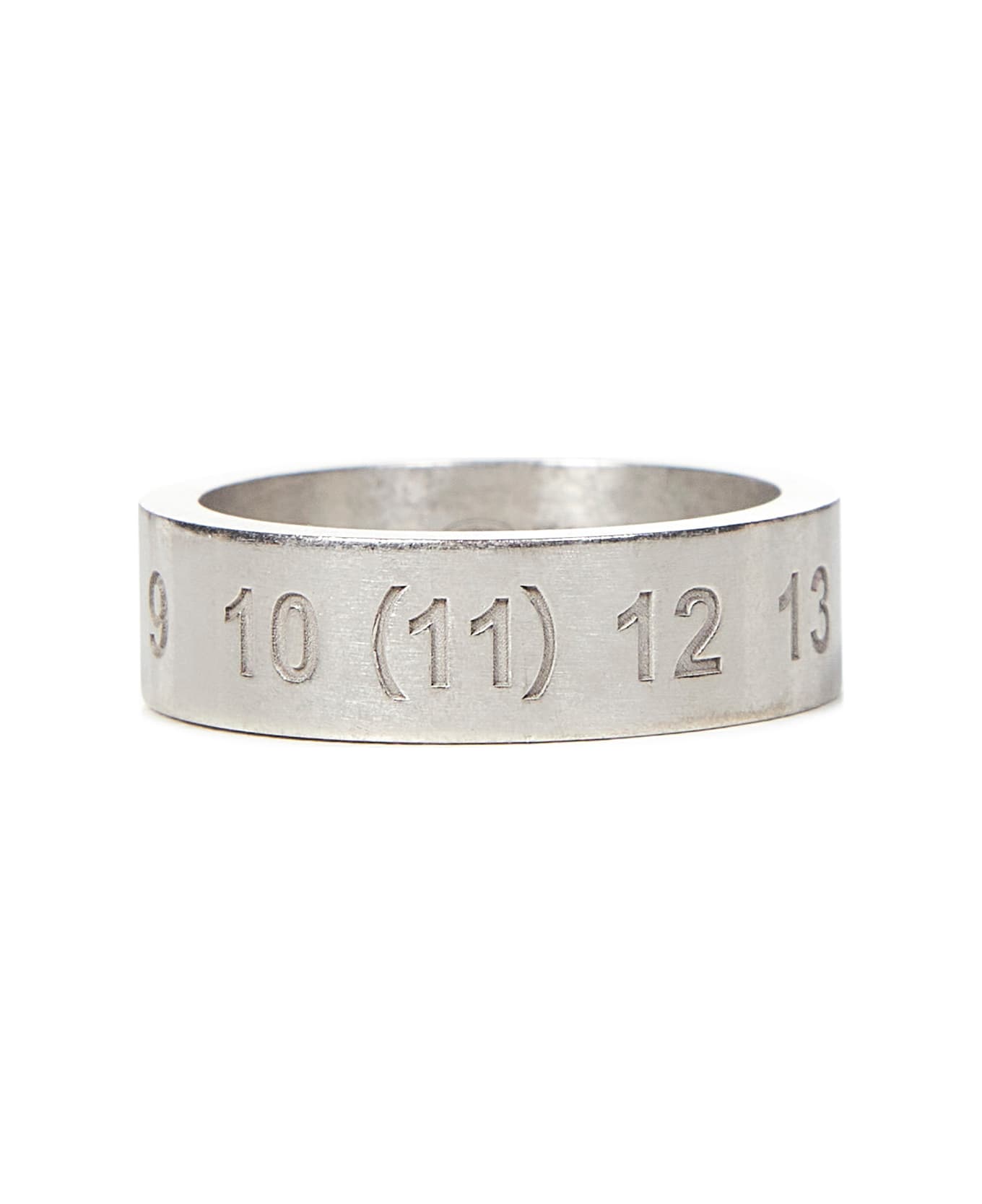 Maison Margiela Numeric Logo Ring - Silver