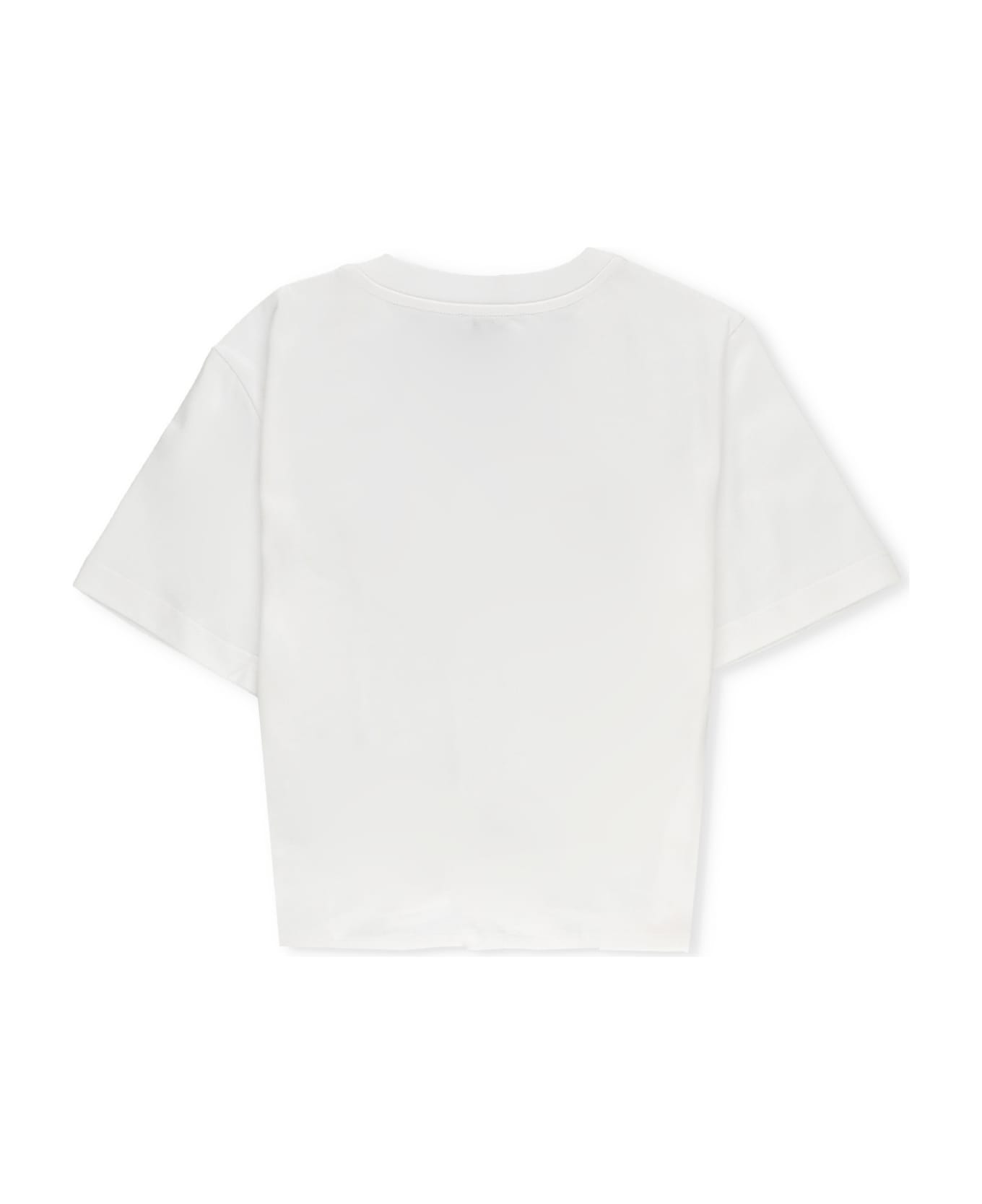 Dolce & Gabbana T-shirt With Logo - Bianco Tシャツ＆ポロシャツ