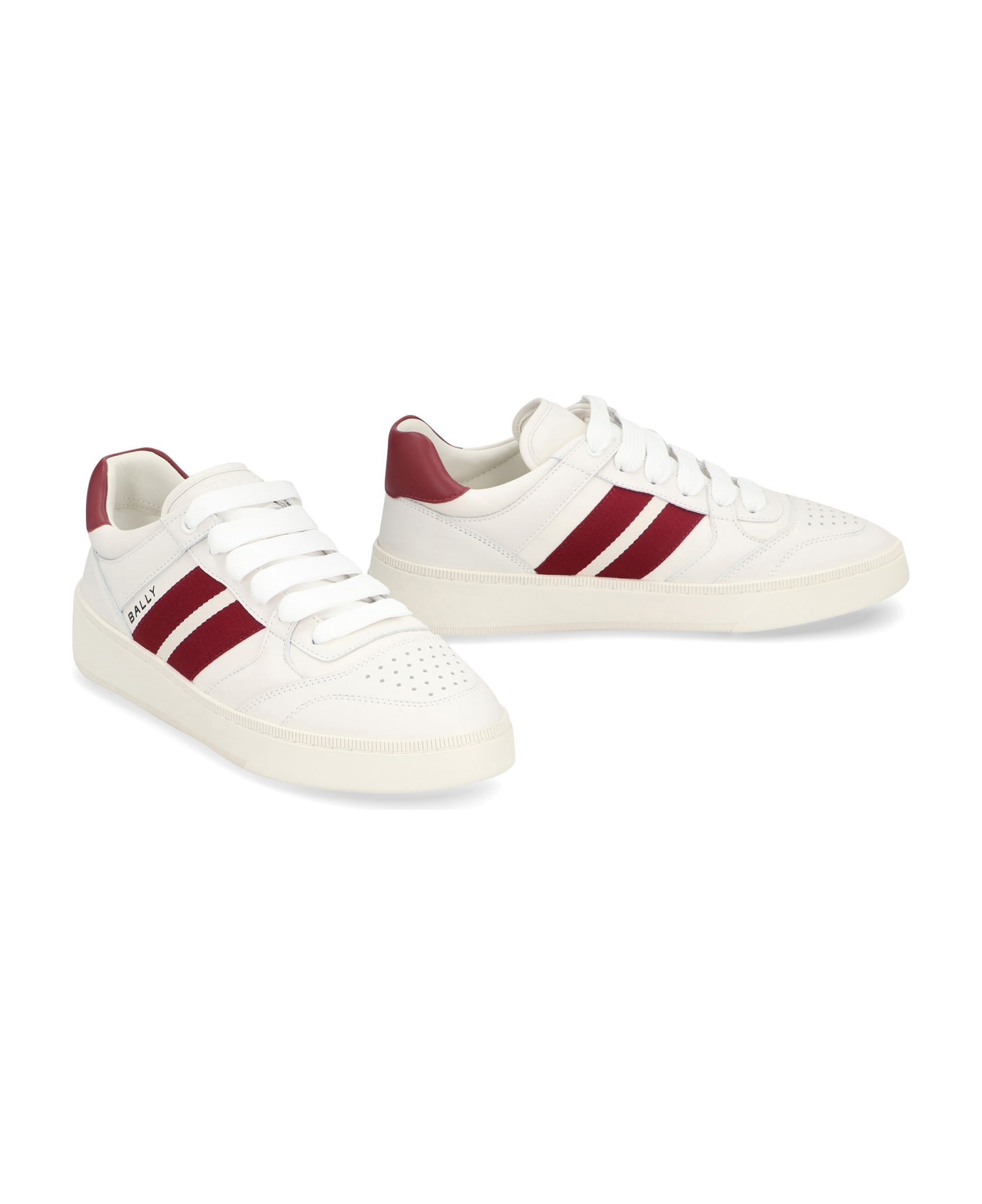 Bally Rebby Leather Low-top Sneakers - White