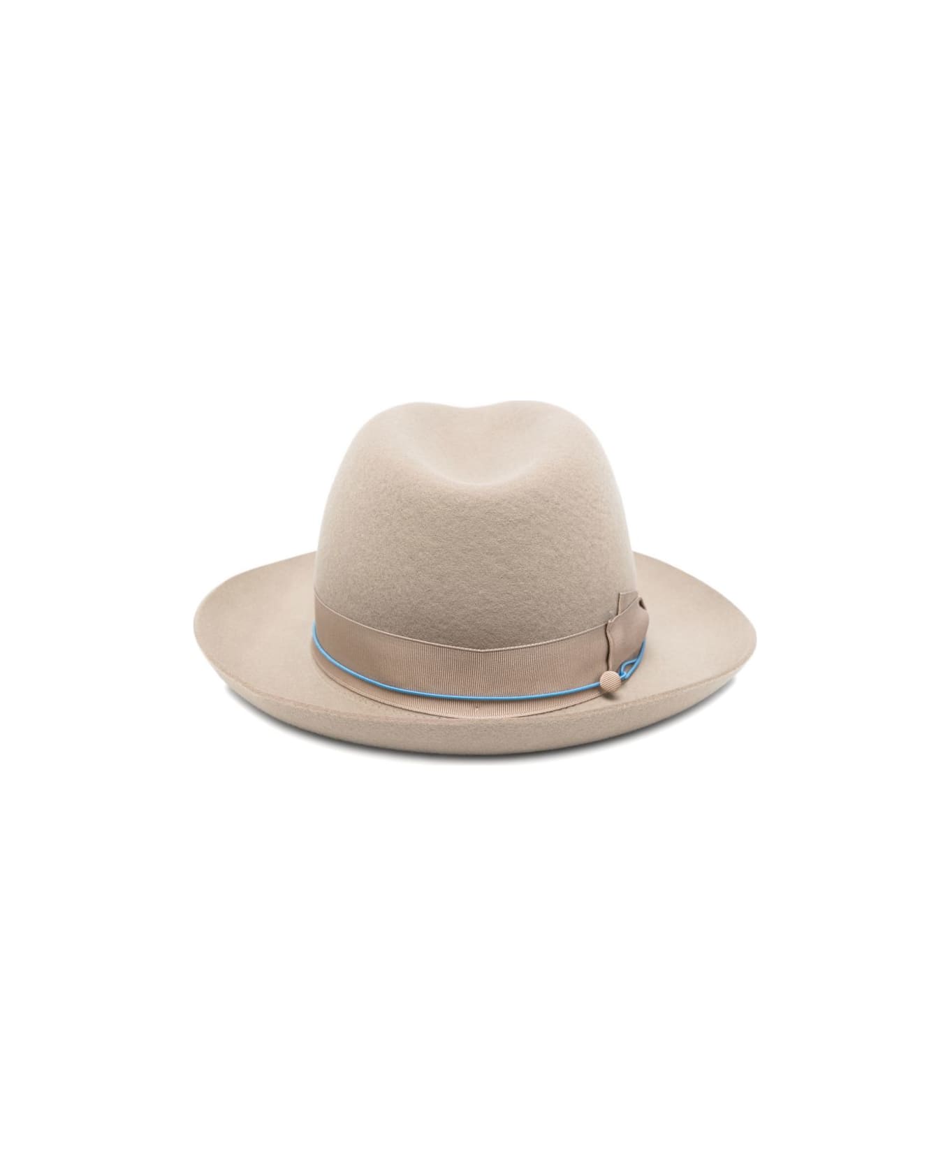 Borsalino Monica Wool And Cashmere Hat - Grey