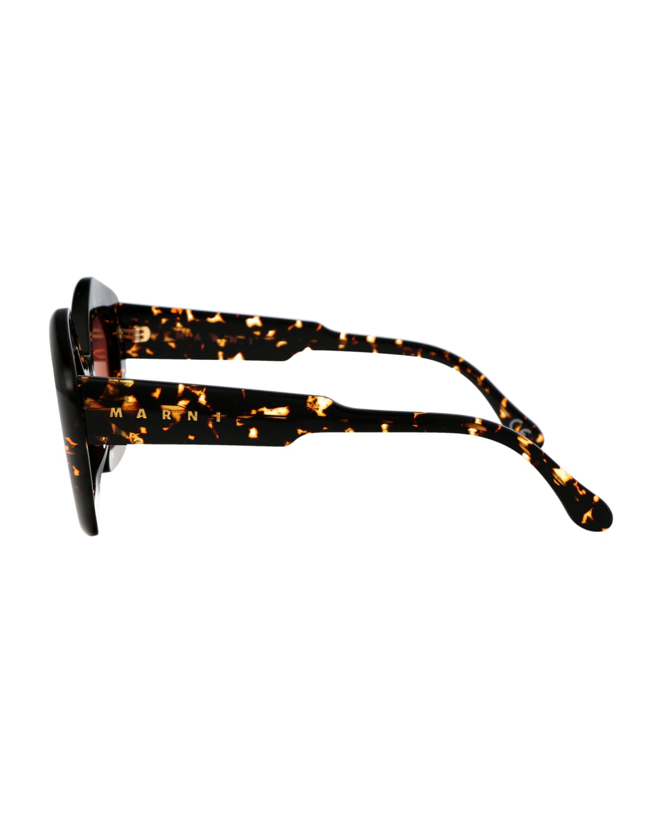 Marni Eyewear Laughing Waters Sunglasses - HAVANA ROSSA サングラス