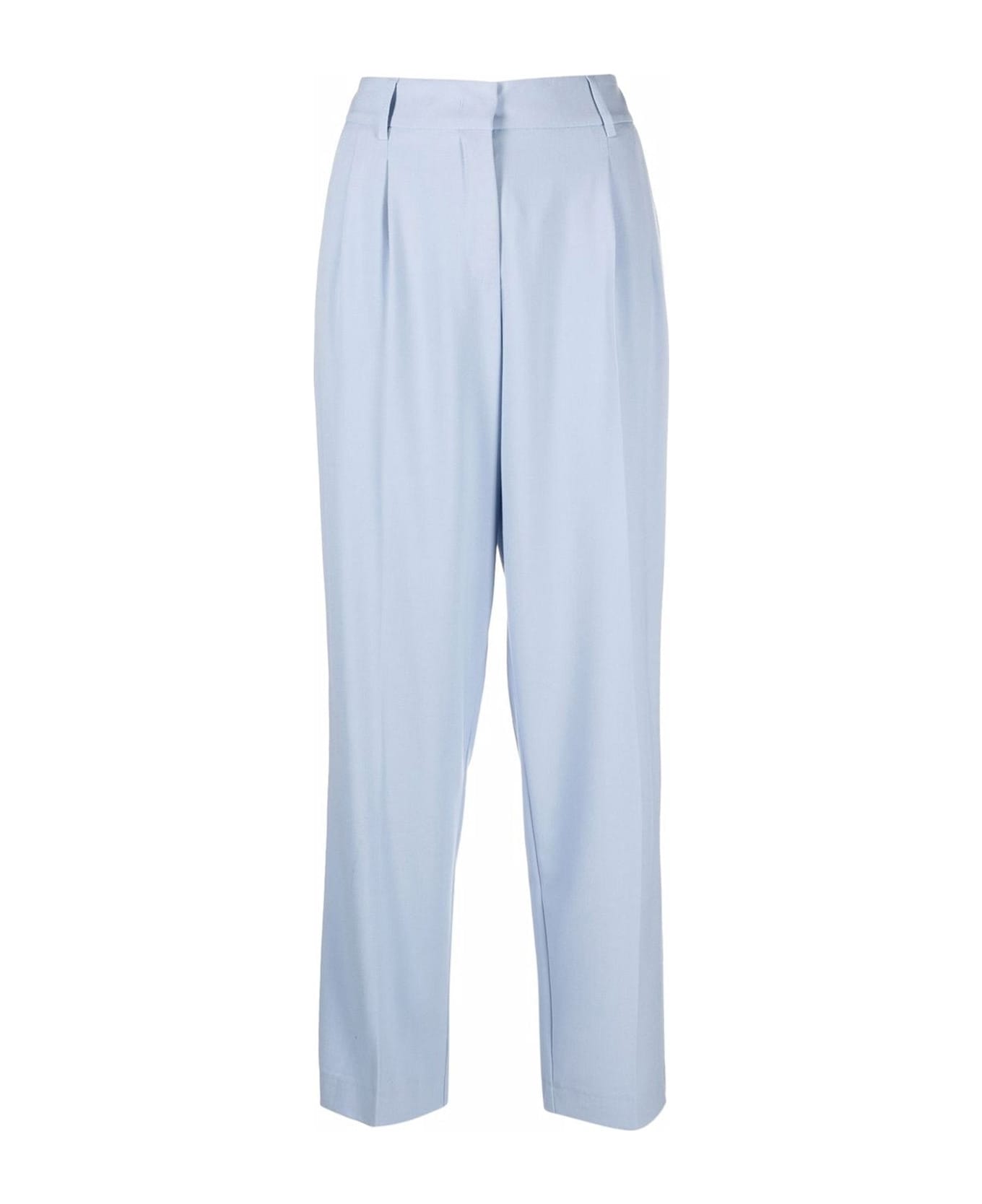 Blanca Vita Passiflora Tailored Trousers - Blue