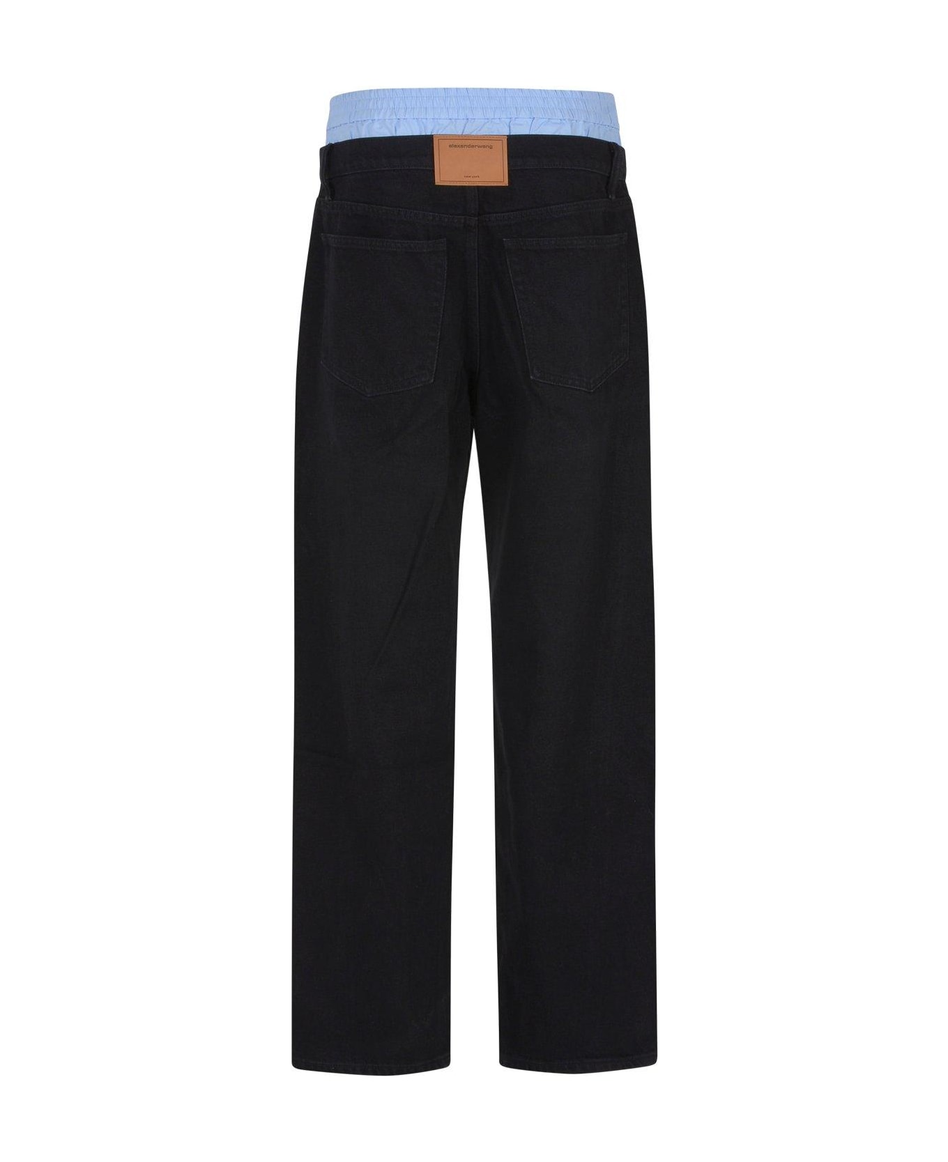 Alexander Wang High Waist Balloon Jeans - BLACK
