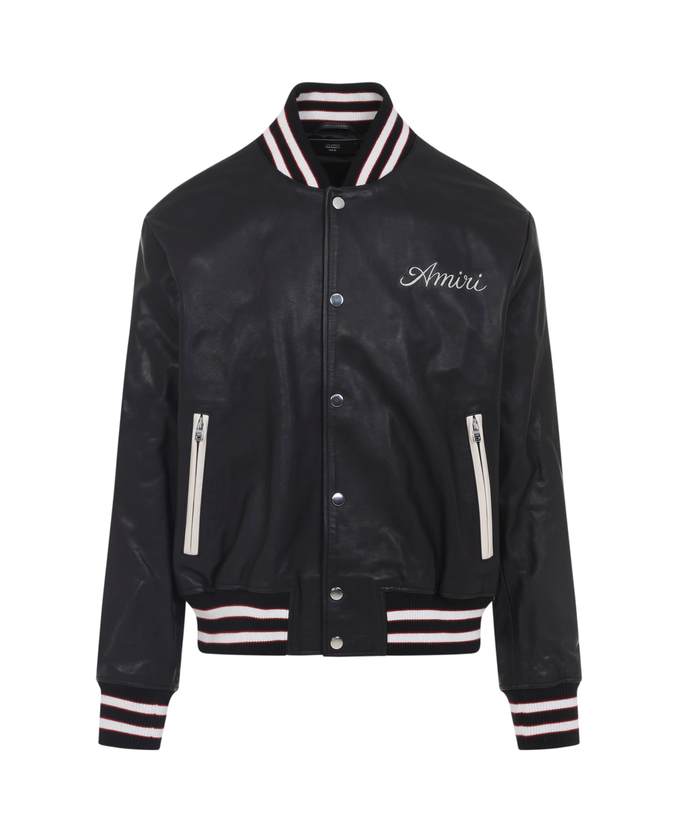 AMIRI Club Varsity Jacket - BLACK