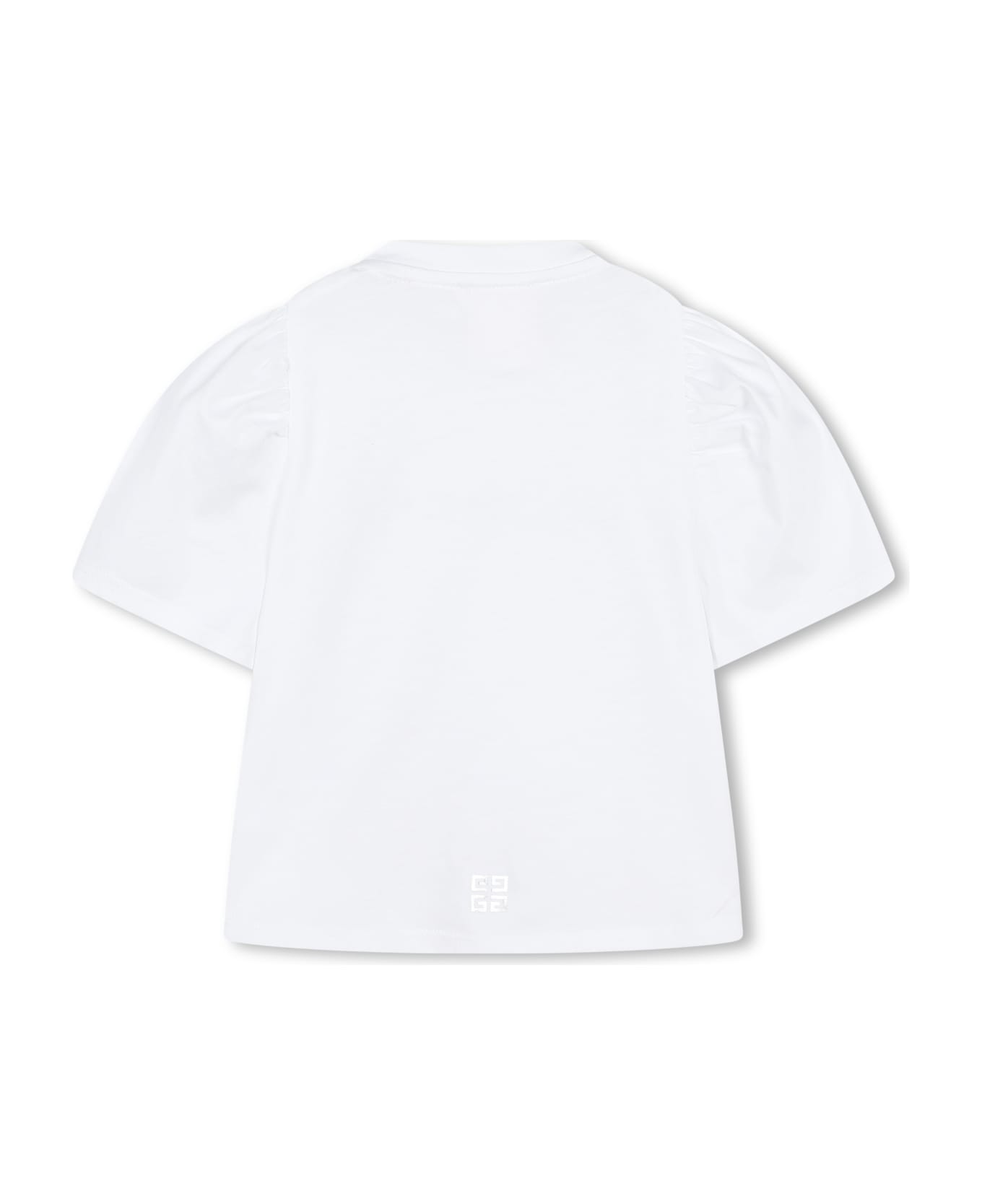 Givenchy T-shirt Con Stampa Logo - White