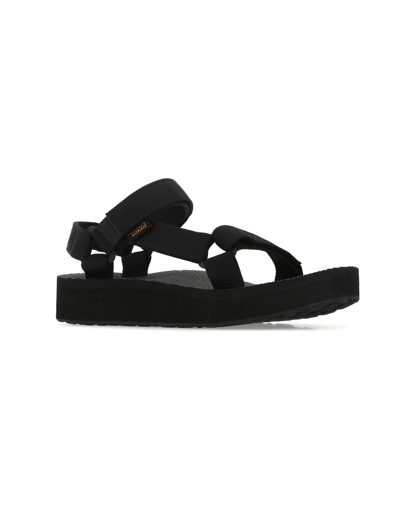 Teva Black Polyester Original Universal Sandals - Black