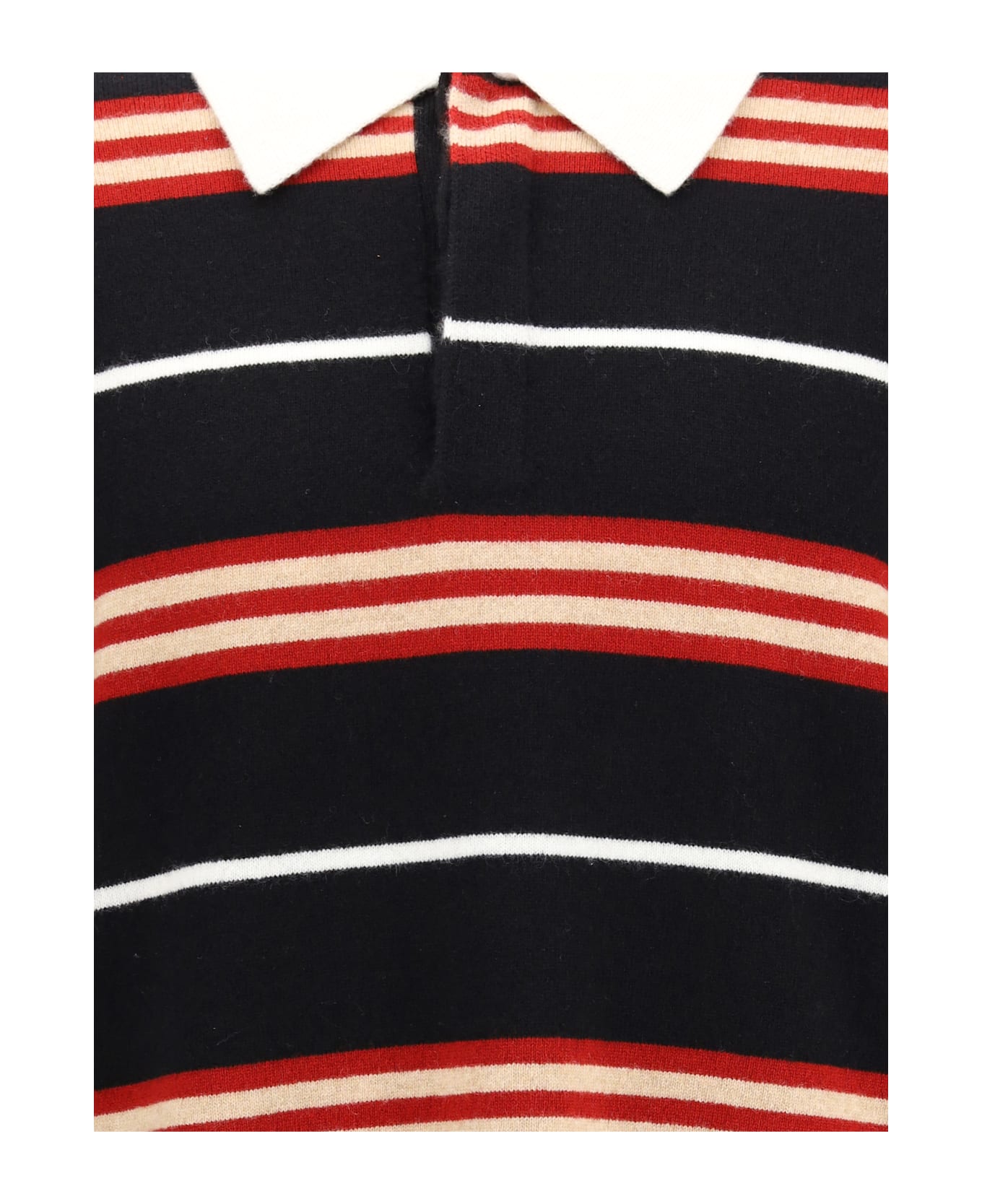 Guest in Residence Cashmere Rugby Polo ポロシャツ