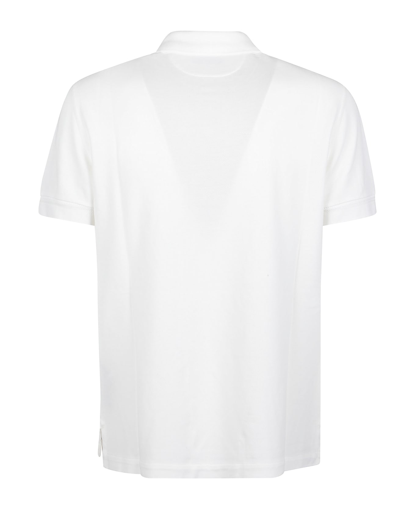 Tom Ford Piquet Short Sleeve Polo Shirt - White