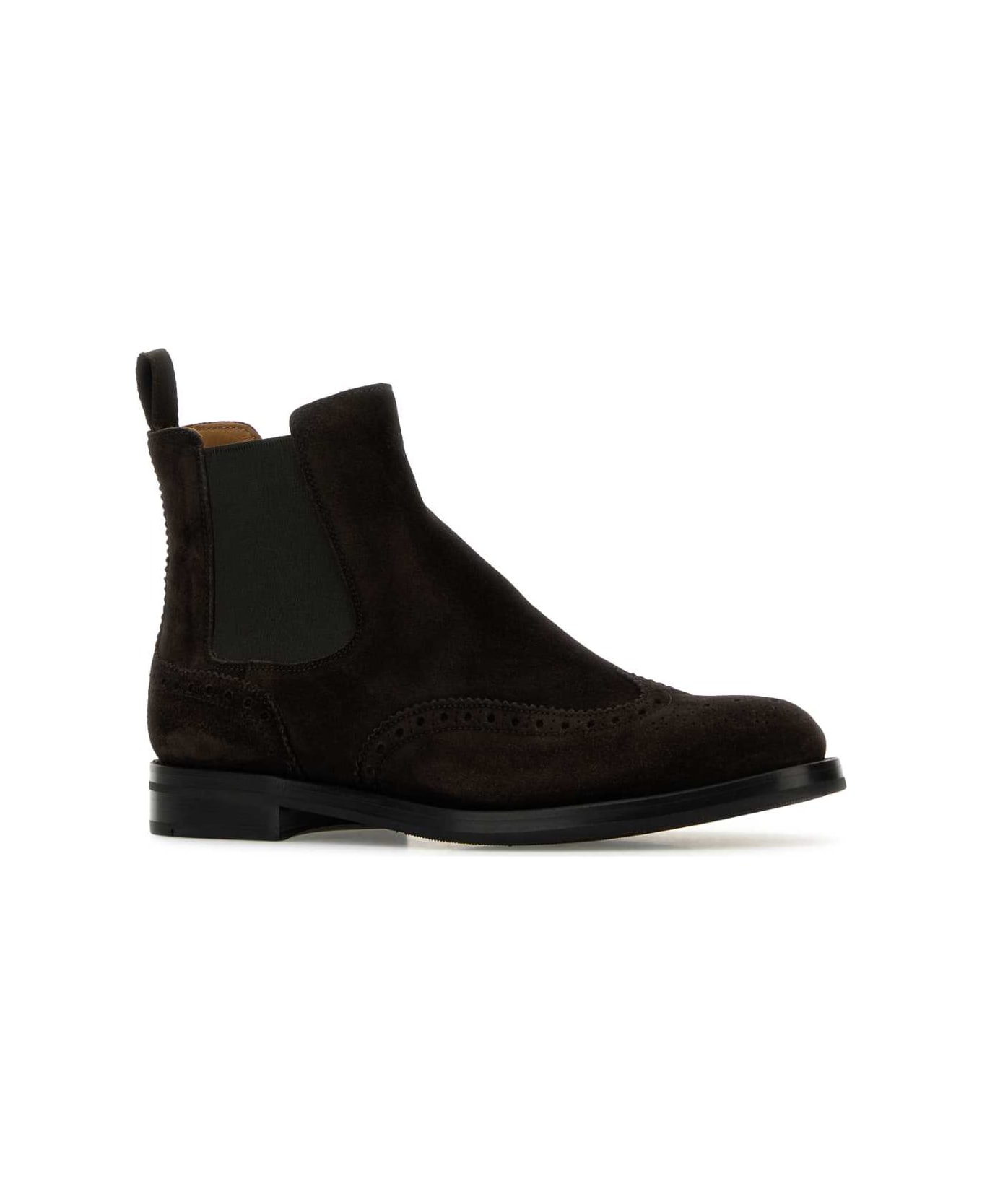 Church's Brown Suede Ketsby Ankle Boots - BROWN