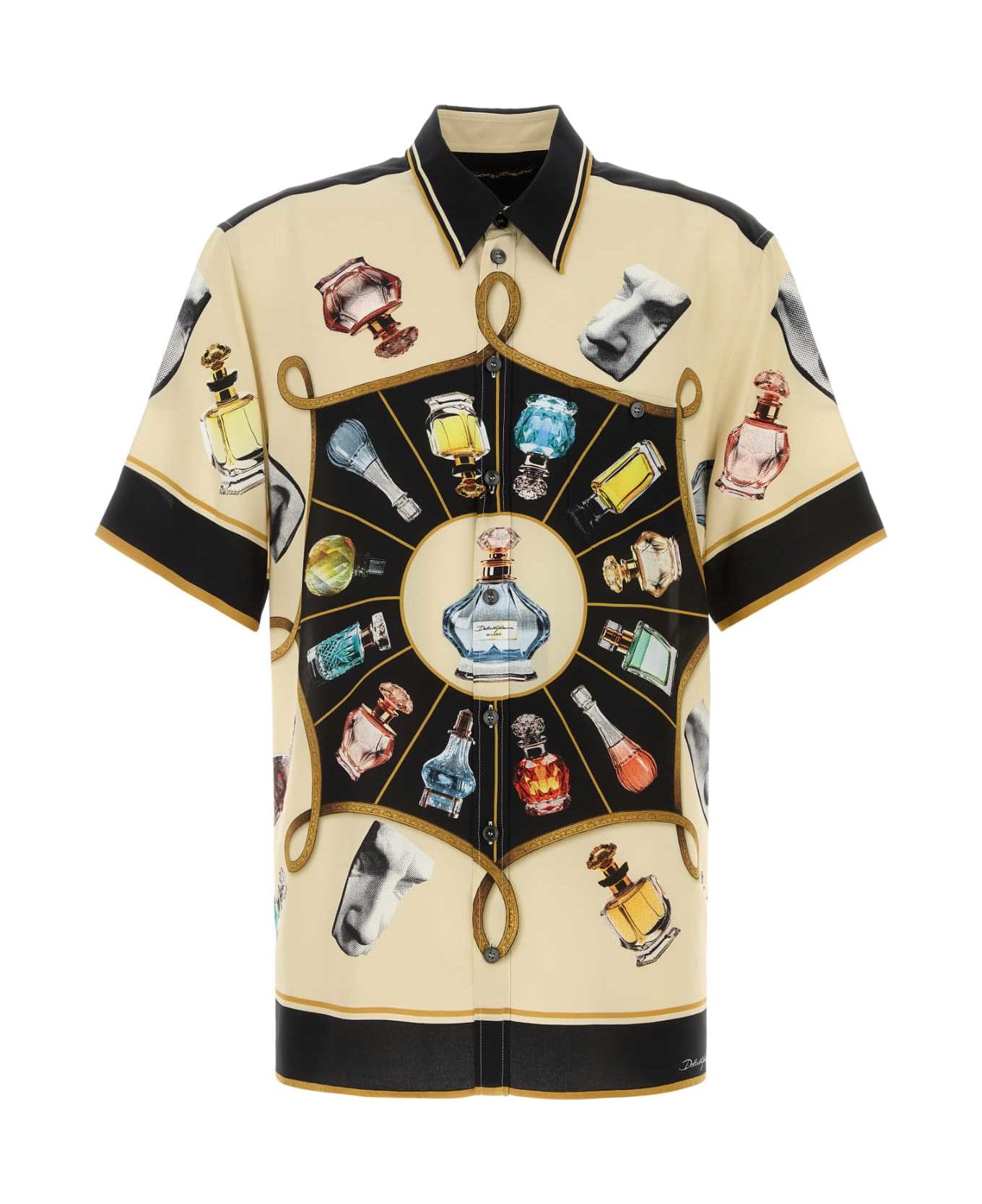 Dolce & Gabbana Printed Silk Shirt - Profumi