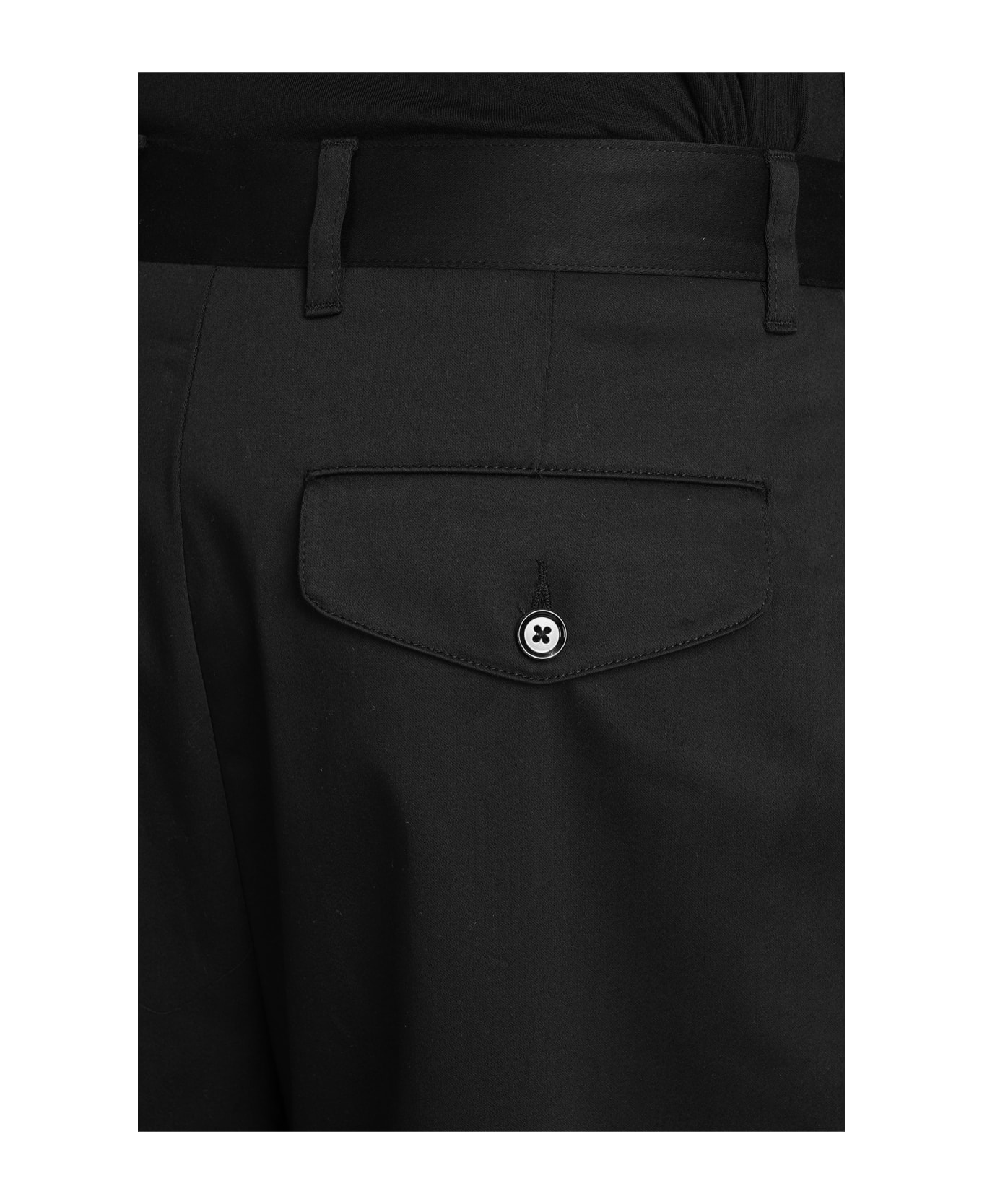 Ami Alexandre Mattiussi Pants In Black Cotton - black