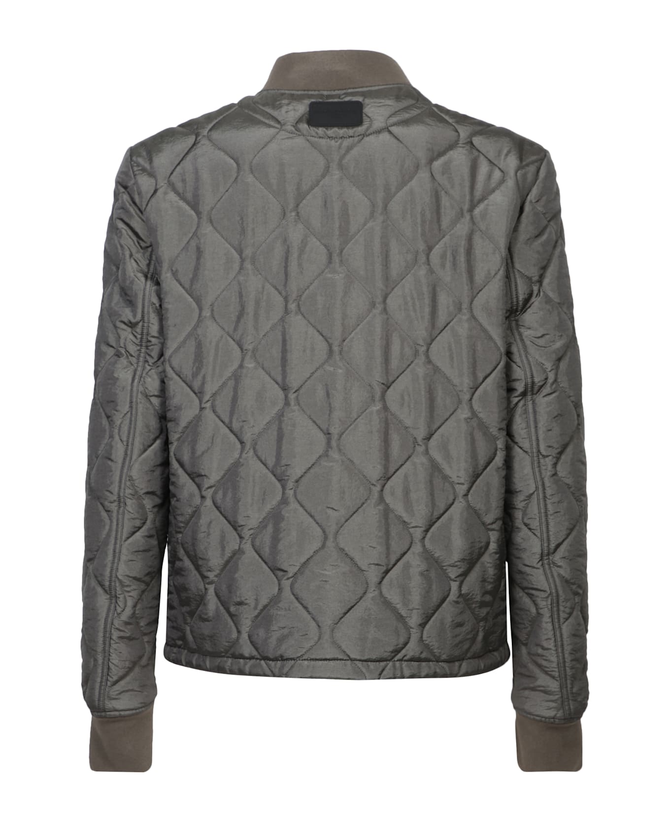 Dolce 
Gabbana Zip-up Straight Hem Bomber Jacket - Grey