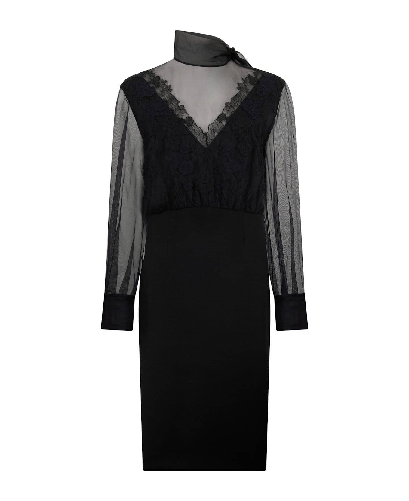Valentino Garavani Elegant Black Dress - black