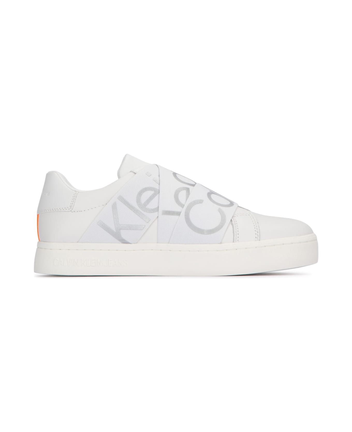 Calvin Klein Sneakers - BRIGHTWHITEREFLECTIVE