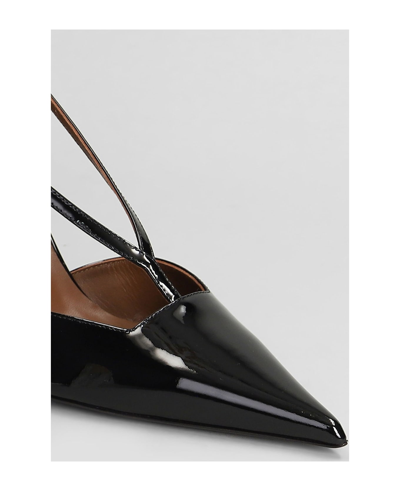 Giuseppe Zanotti Raquel 85 Pumps In Black Patent Leather - black