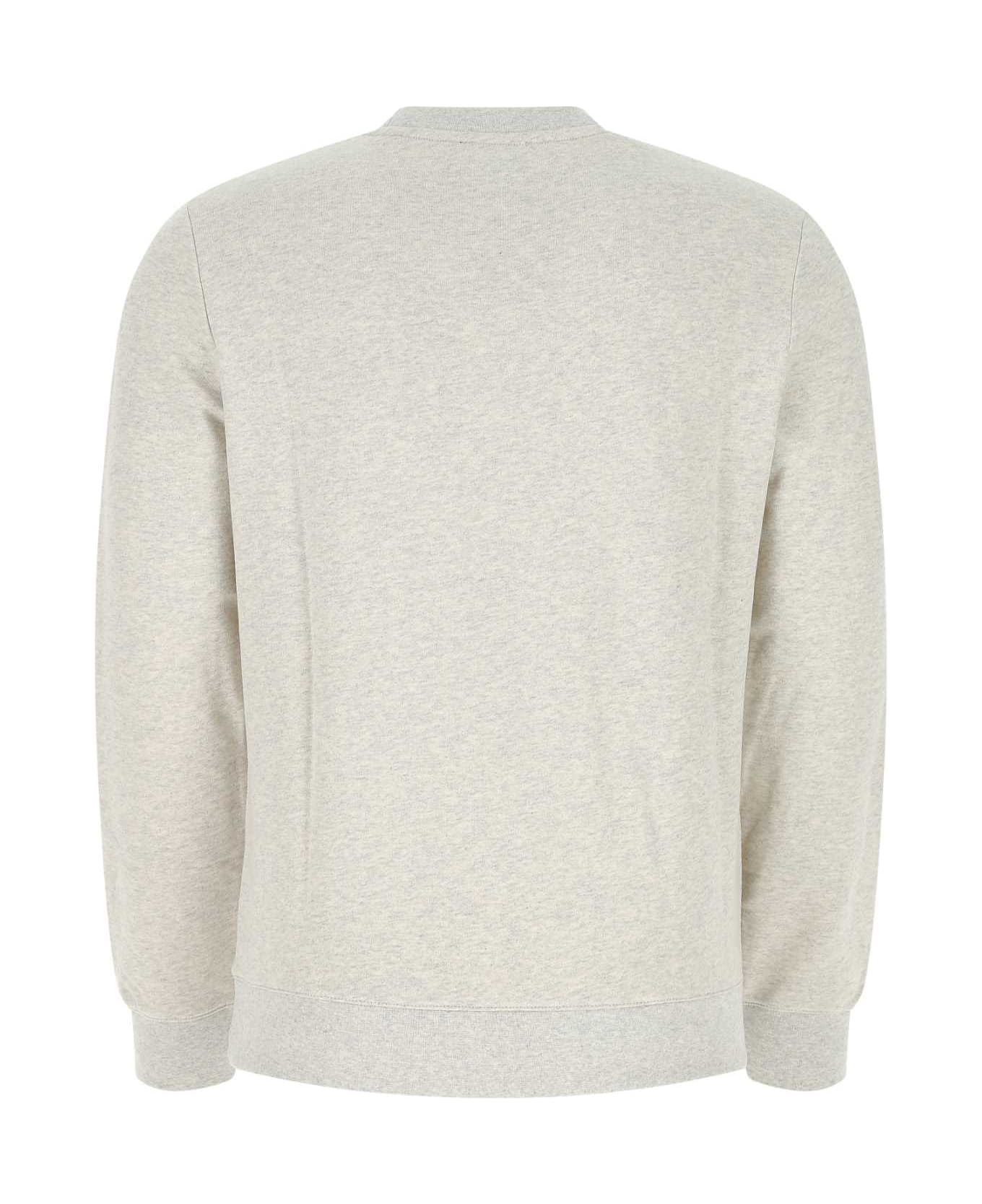 A.P.C. Grey Cotton Sweatshirt - PAA フリース