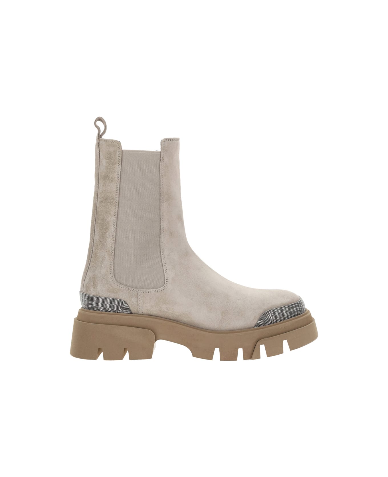 Brunello Cucinelli Ankle Boots - Light Grey