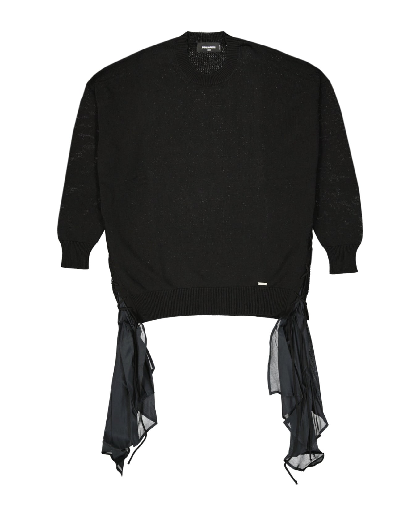 Dsquared2 Cotton Sweater - Black