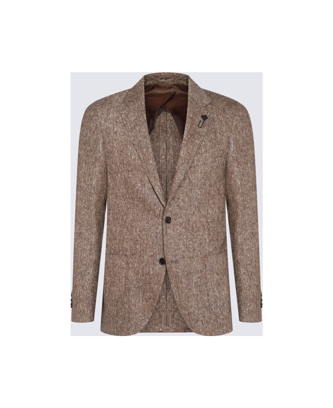 Lardini Beige Wool Suits - Beige