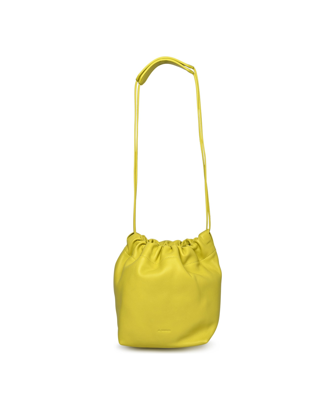 Jil Sander Yellow Leather Bag - Yellow