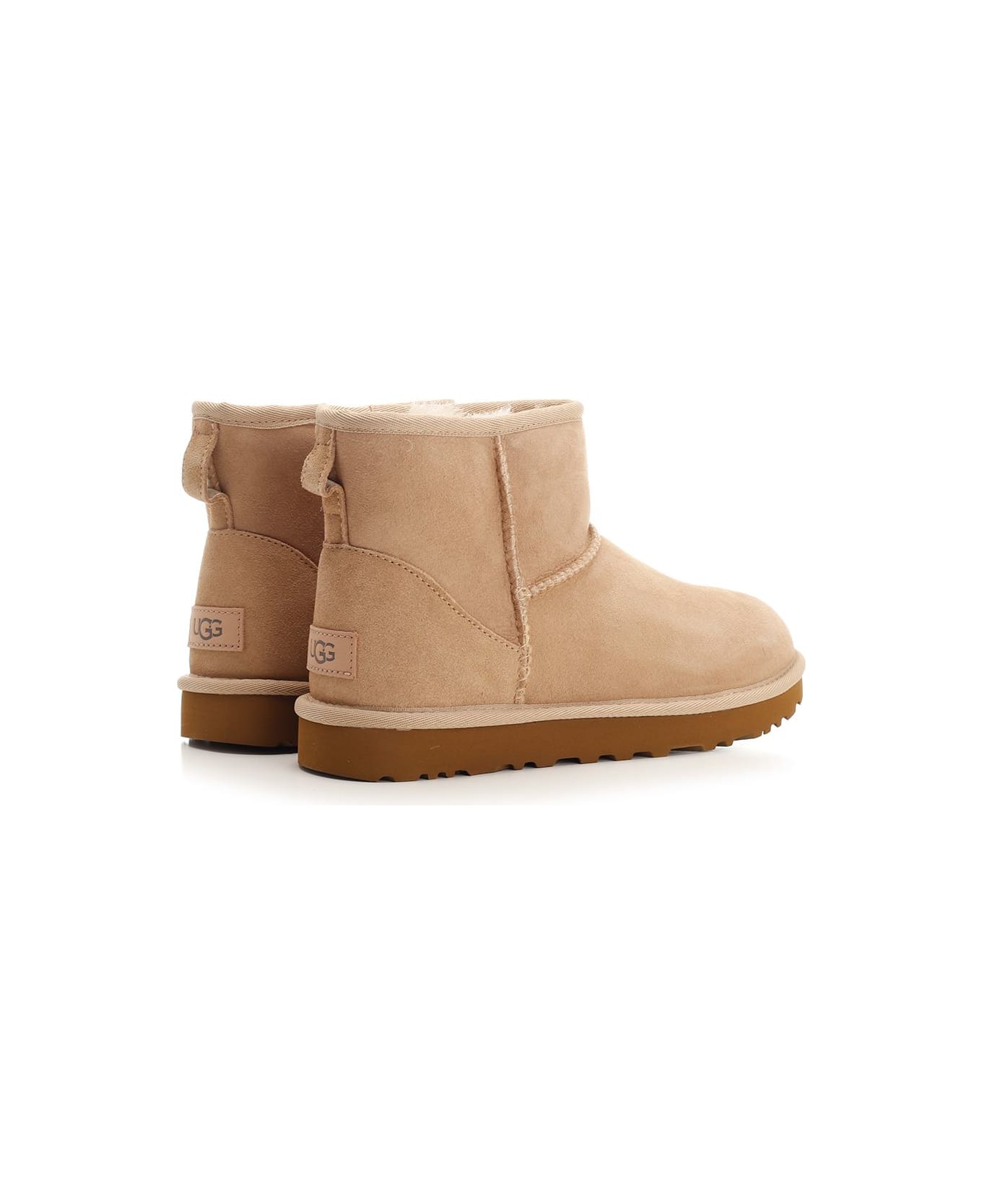 UGG 
classic Mini
 Ankle Boots - Beige