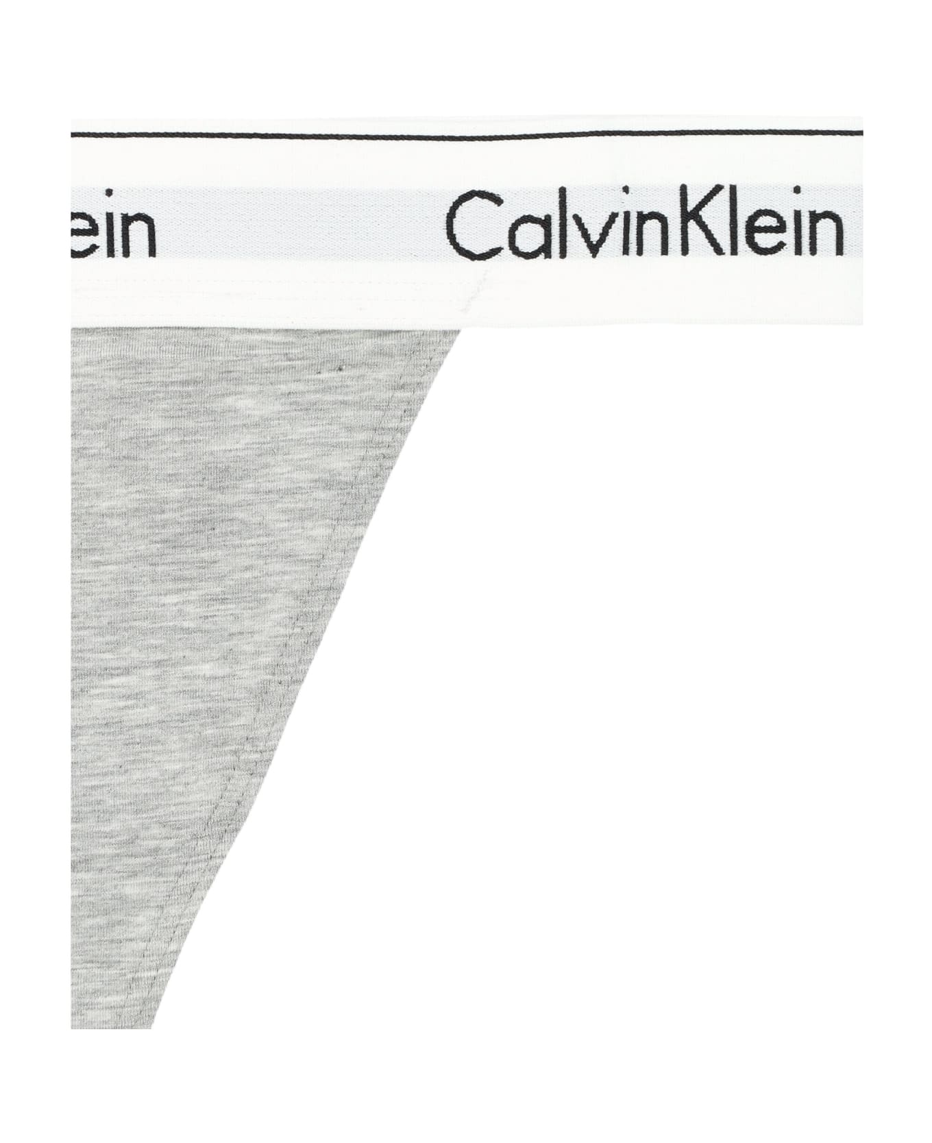 Calvin Klein String Thong - GRIGIO
