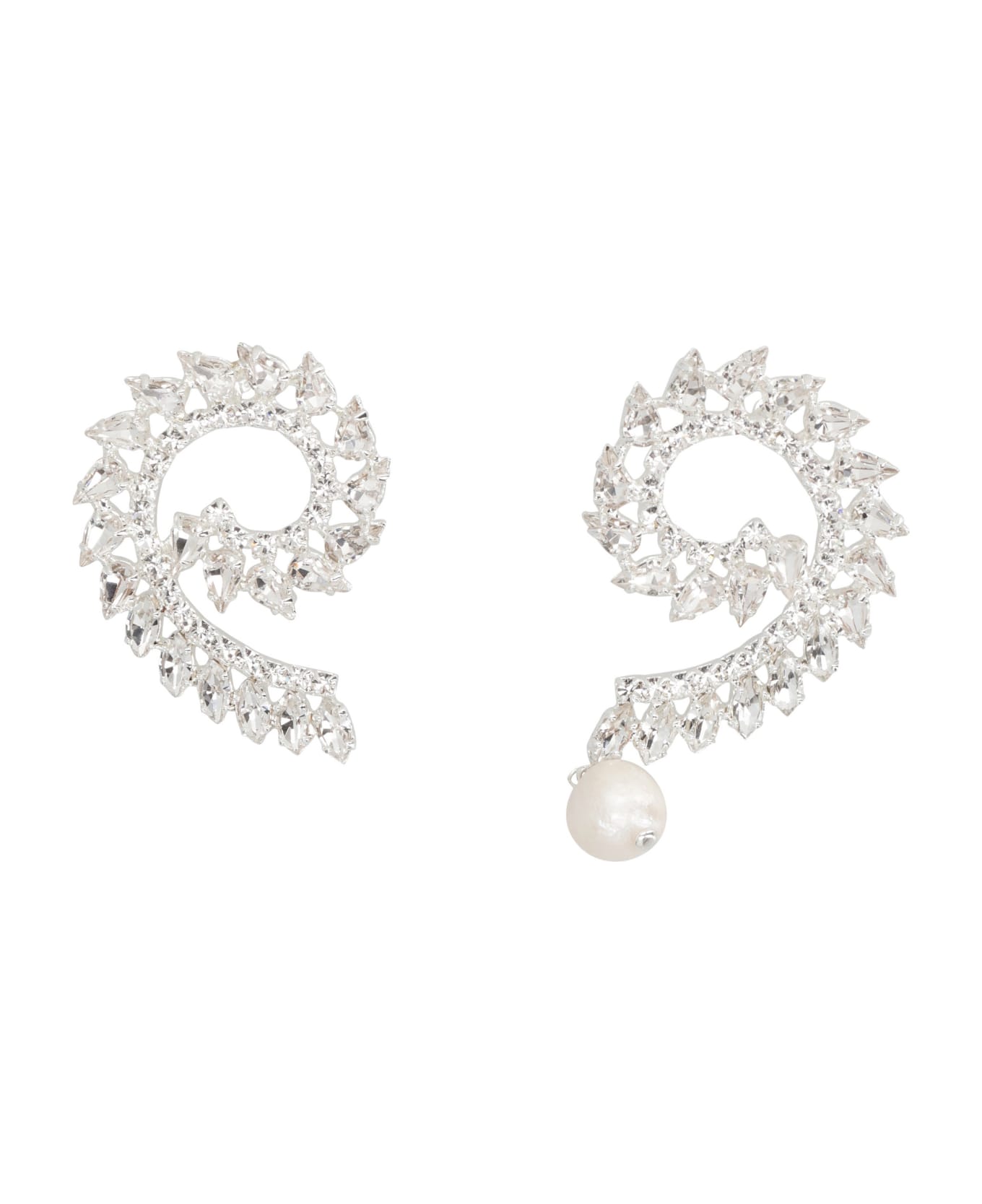 Magda Butrym Embellished Earrings - silver