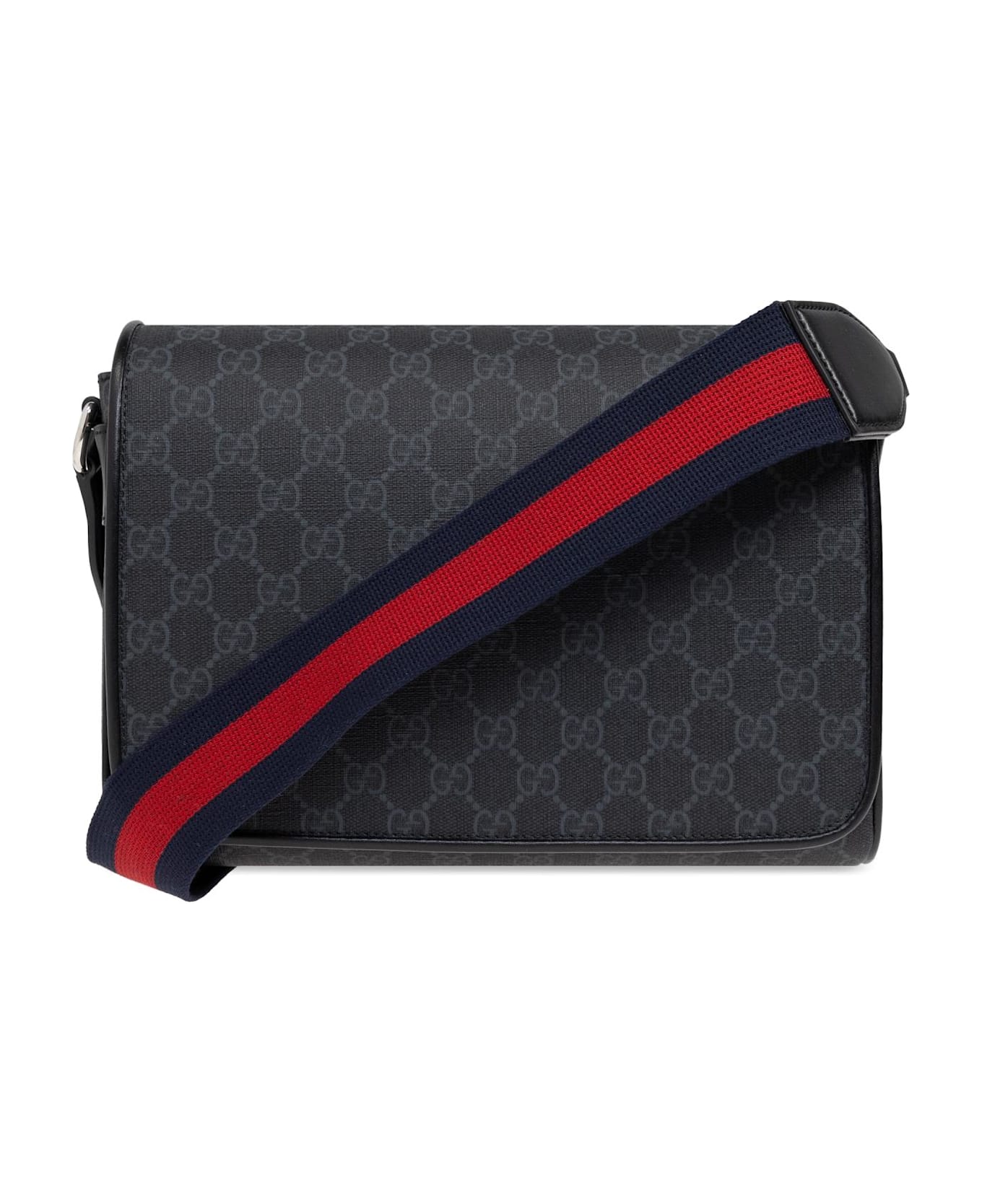 Gucci Shoulder Bag With Monogram - BLACK