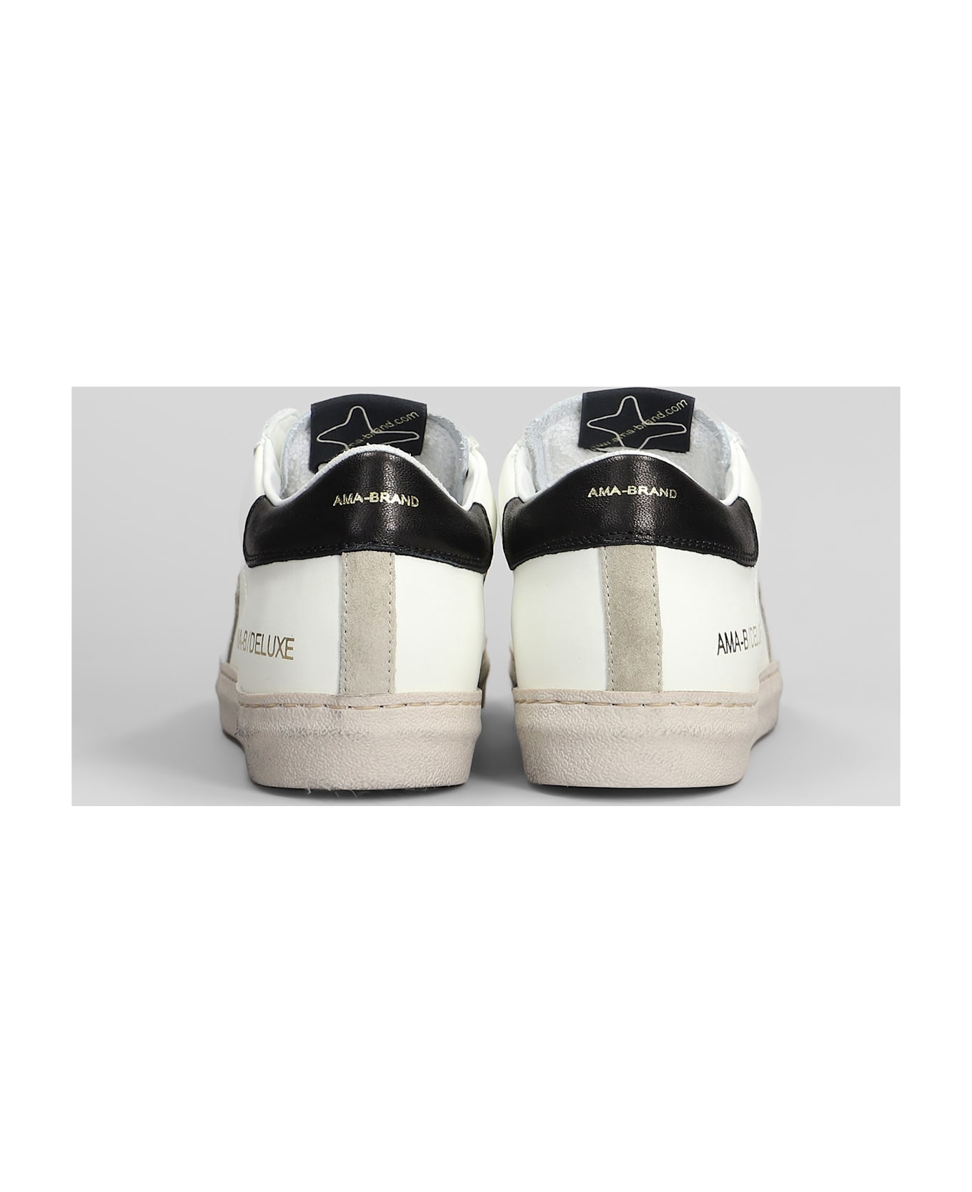 AMA-BRAND Sneakers In White Leather - white