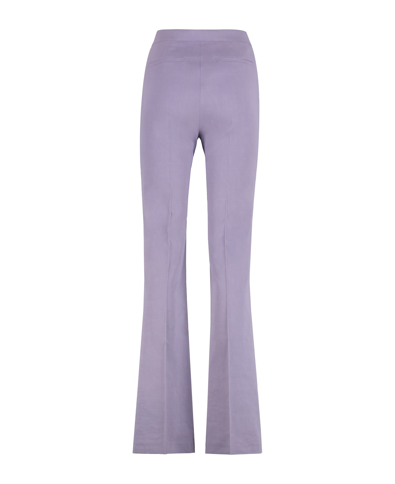 Pinko Linen Trousers - Lilac