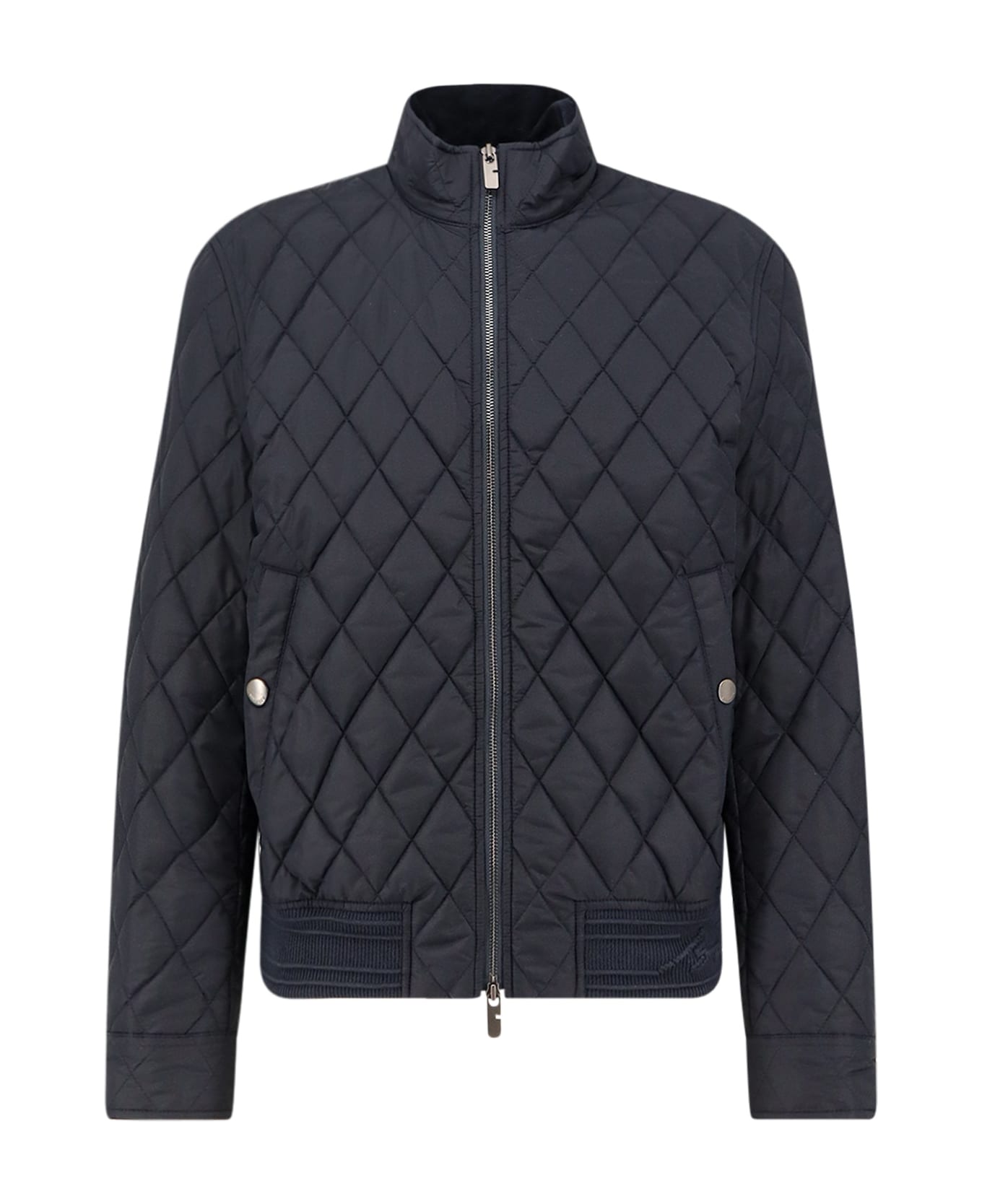 Burberry Taunton Quilted Nylon Jacket - Blue