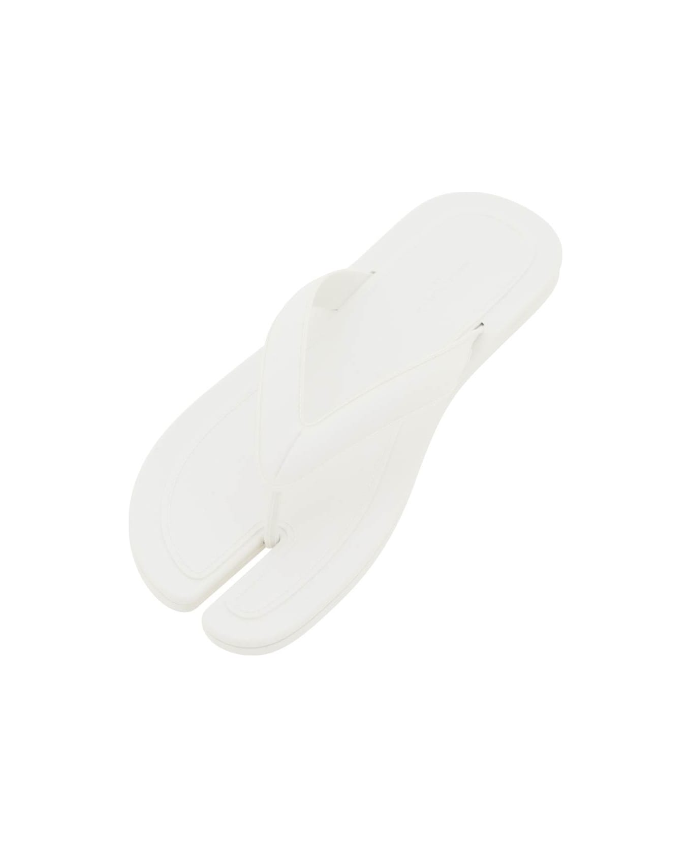 Maison Margiela Tabi Flip Flop Sandals - White その他各種シューズ