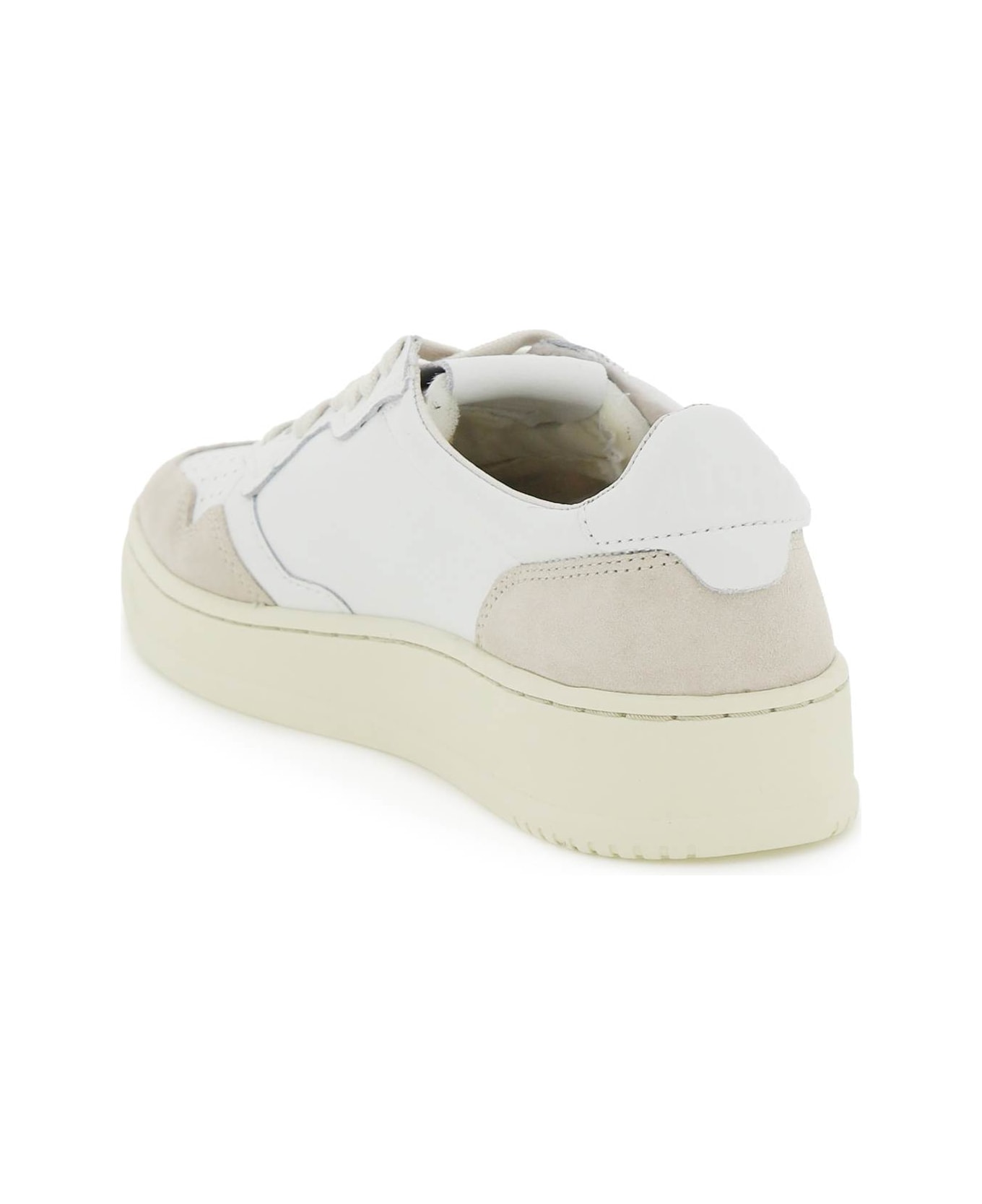 Autry Leather Medalist Low Sneakers - White スニーカー