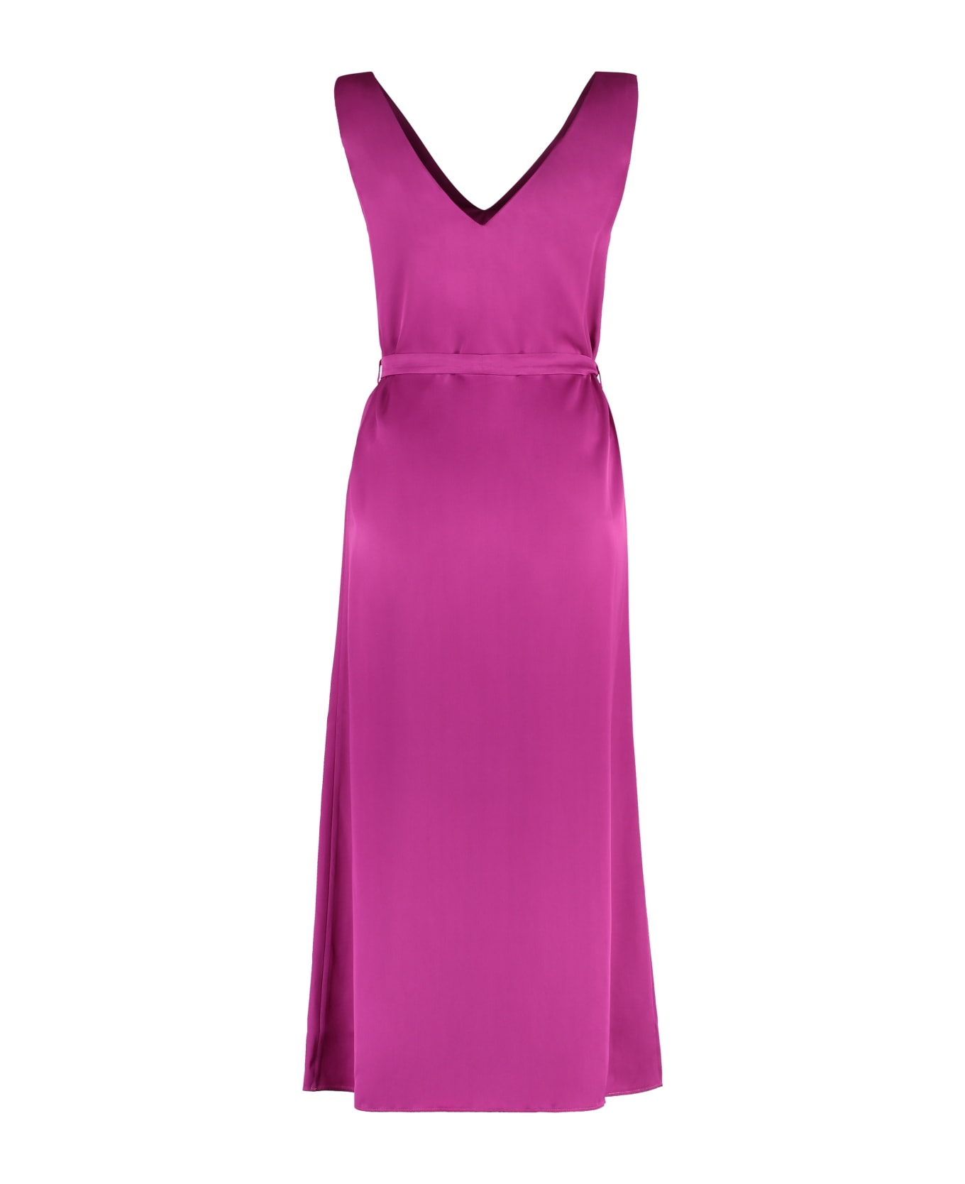 Parosh Jersey Dress - Fuchsia ワンピース＆ドレス