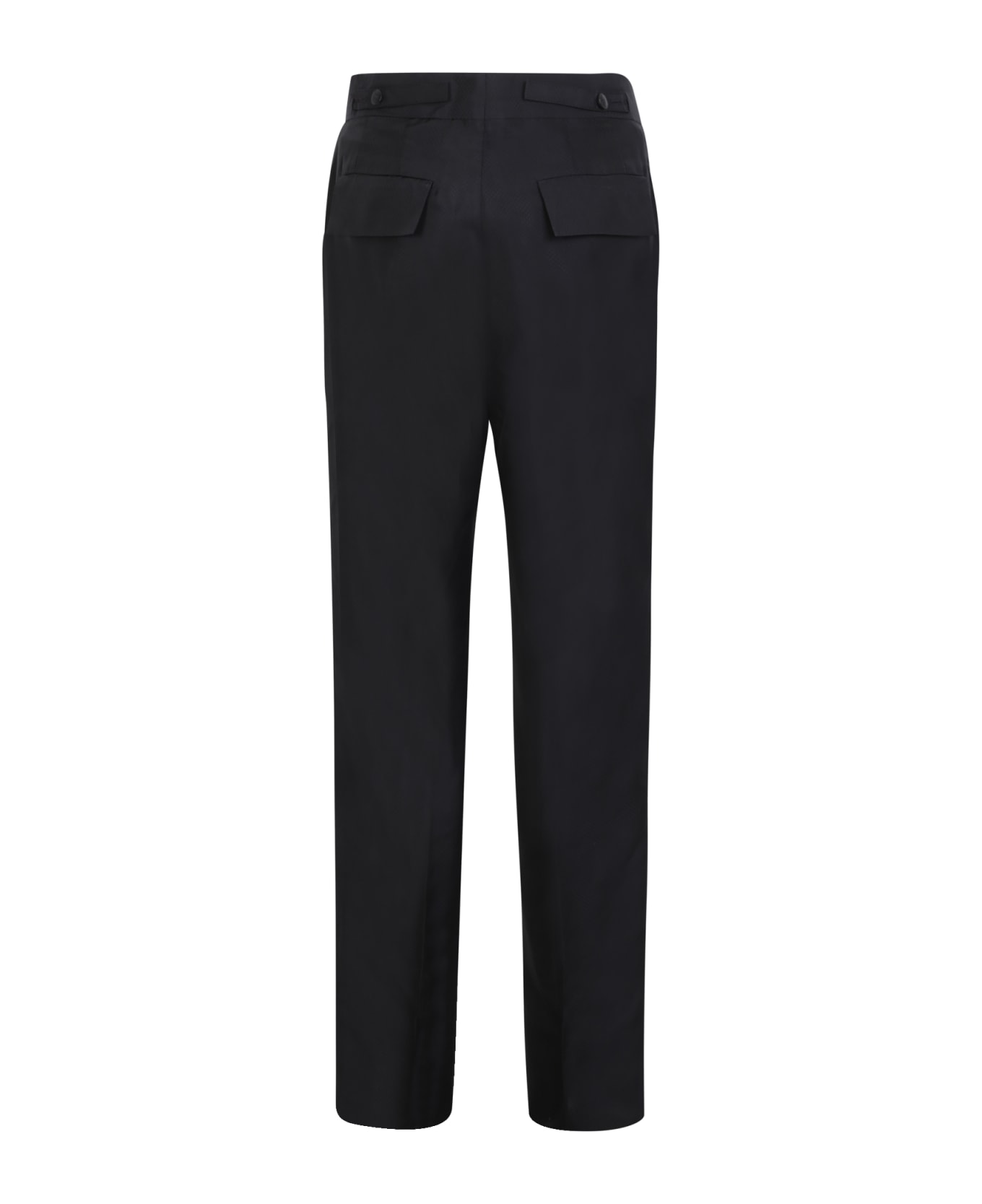 Sapio Straight-leg Tailored Trousers - Black