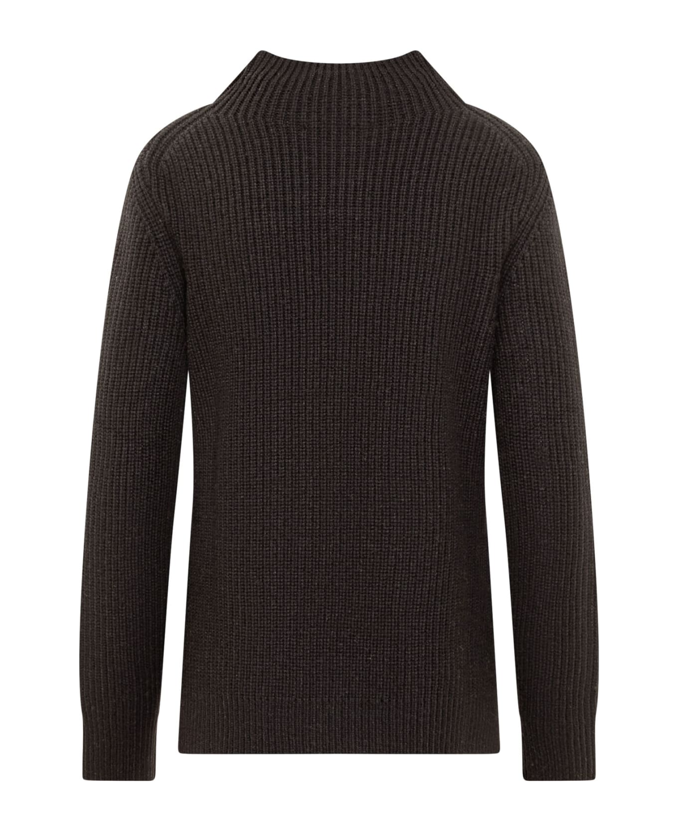 Michael Kors Funnel Sweater - BLACK