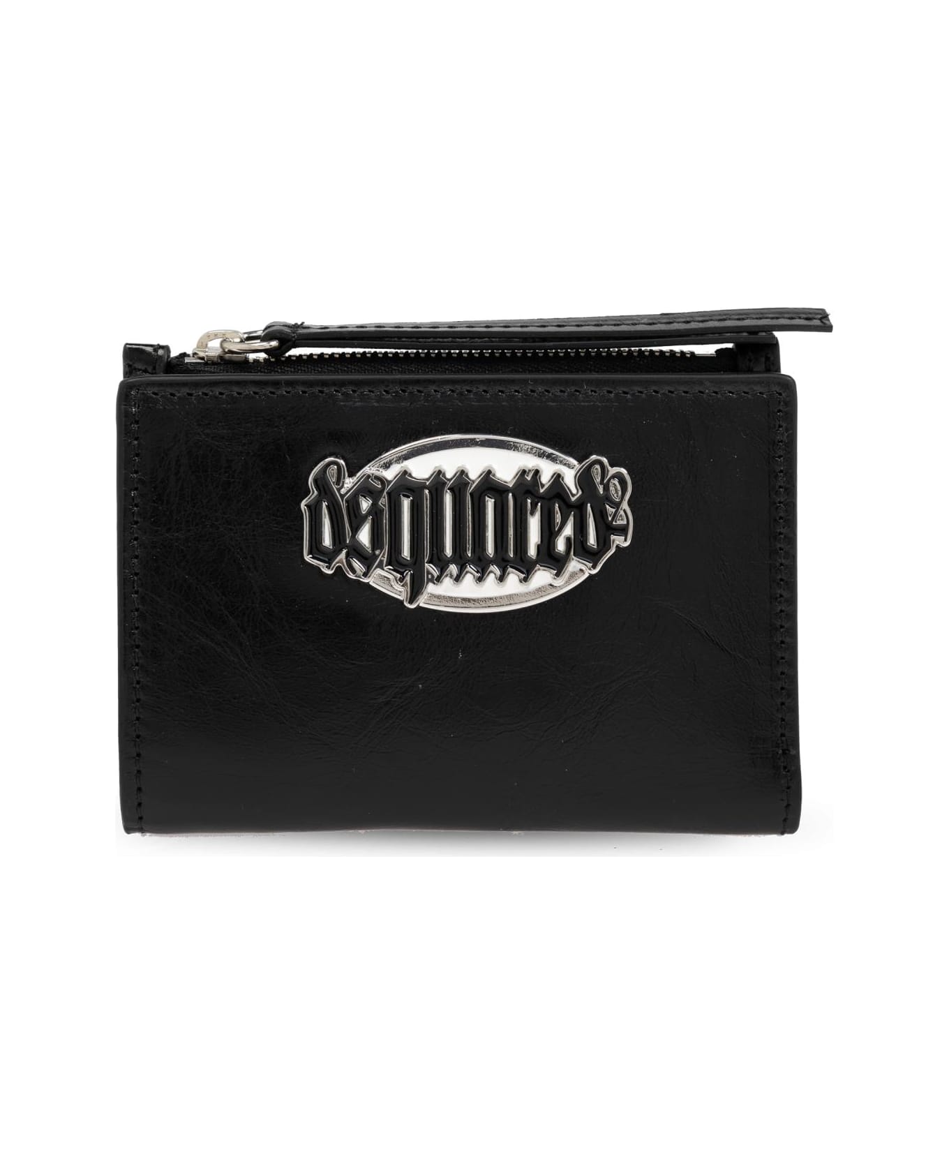 Dsquared2 Wallet With Logo - Nero