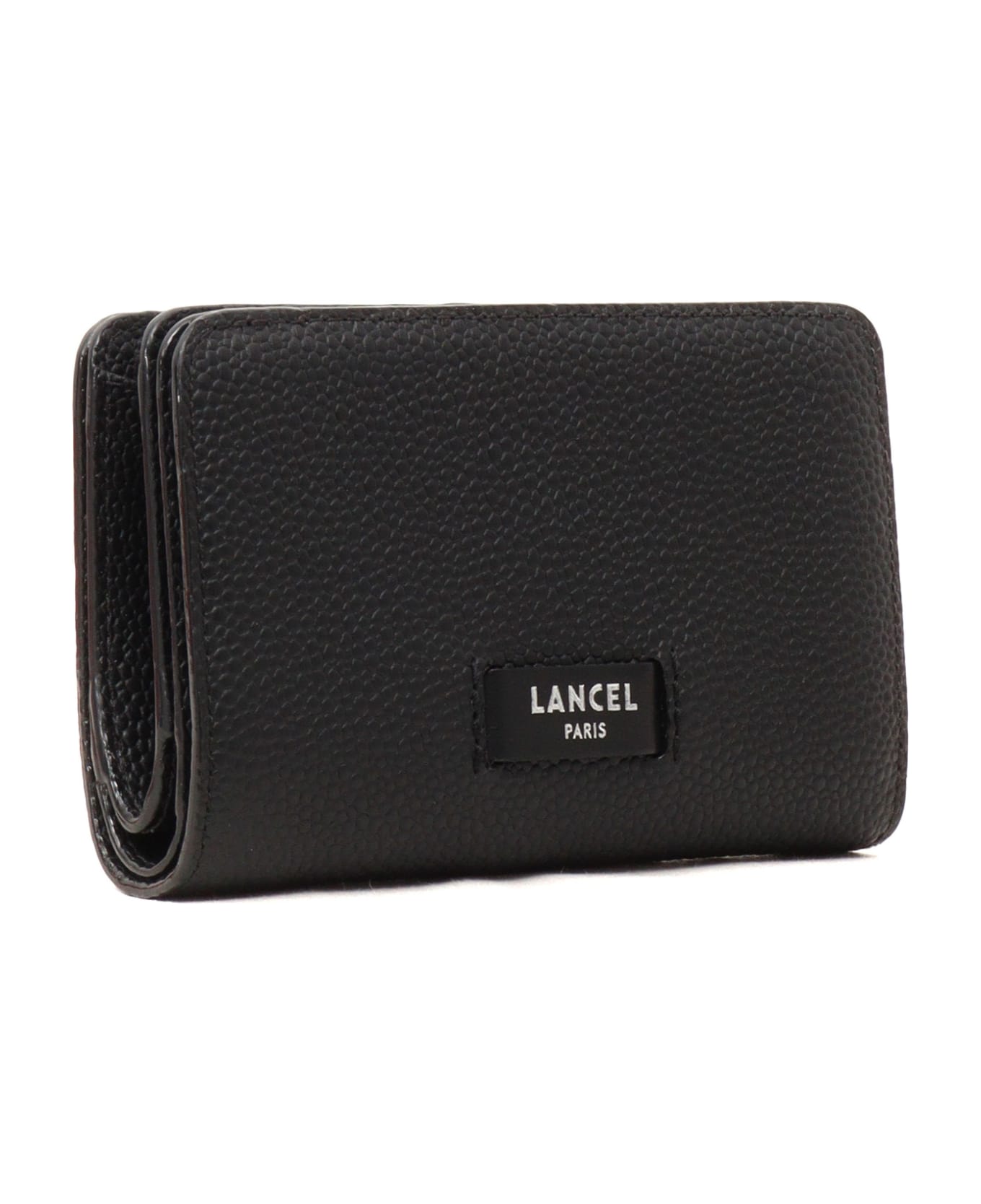 Lancel Compact Wallet - BLACK