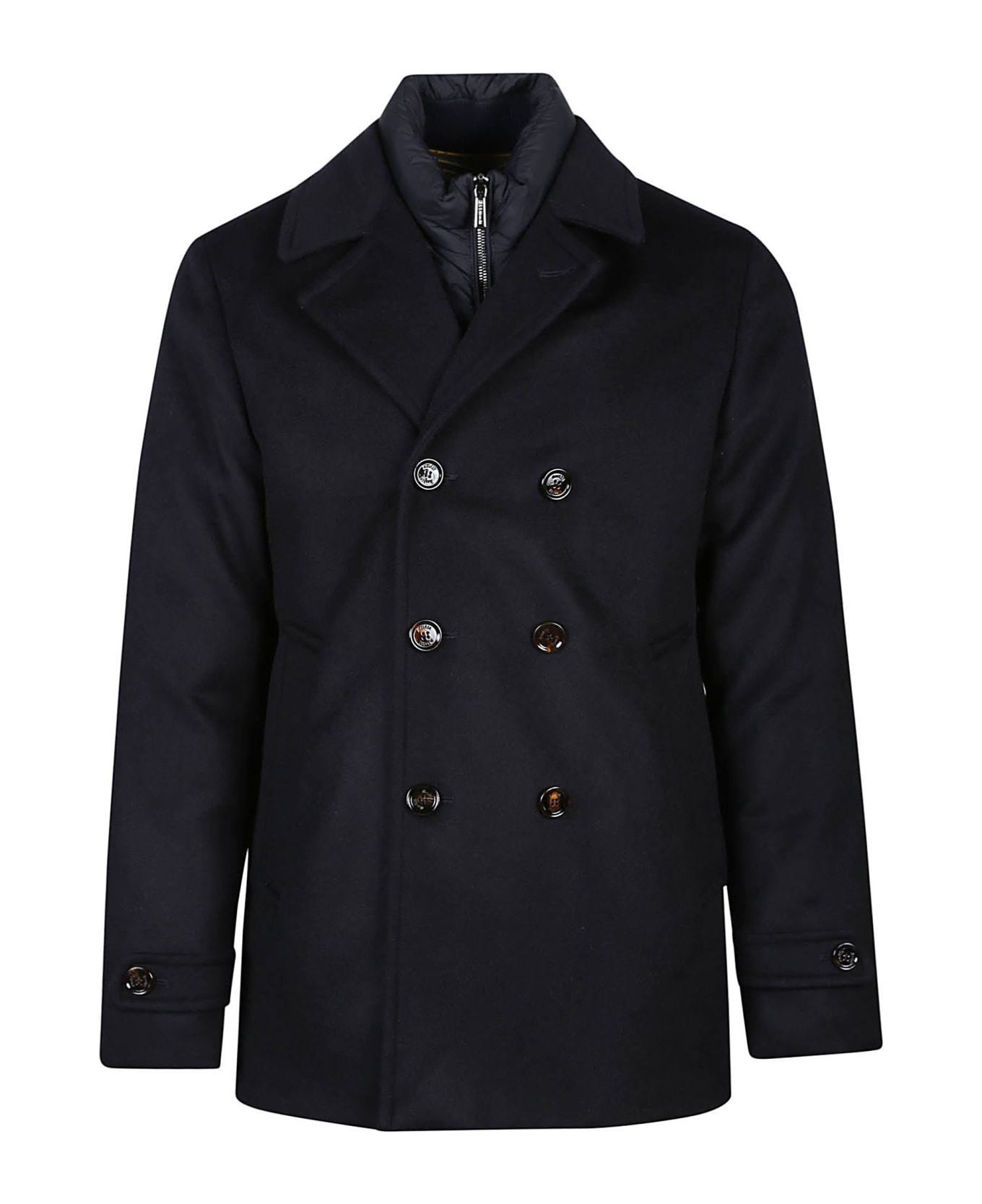 Moorer Bolgi-le Peacoat - Navy