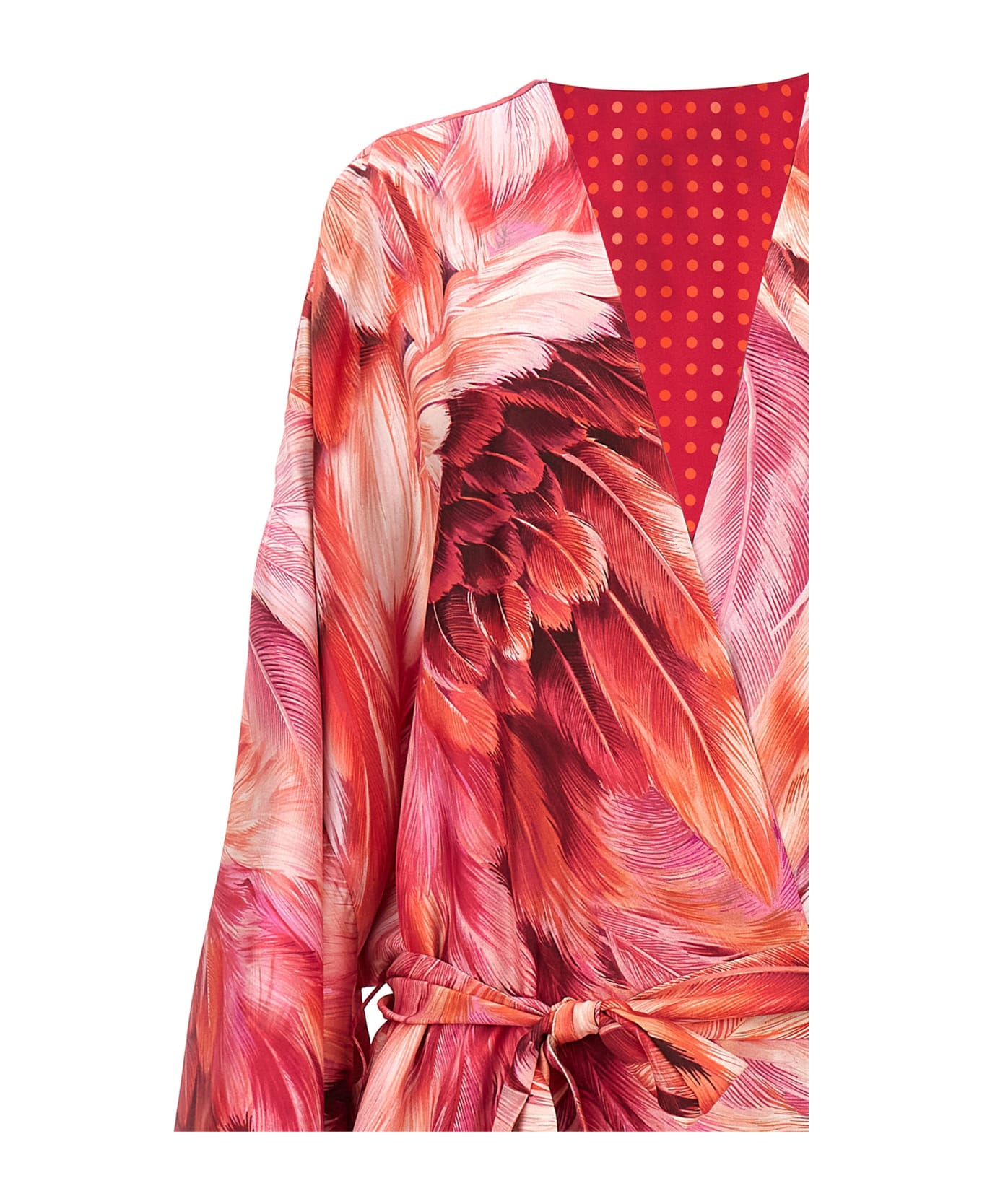 Roberto Cavalli Reversible Dress - Fuchsia