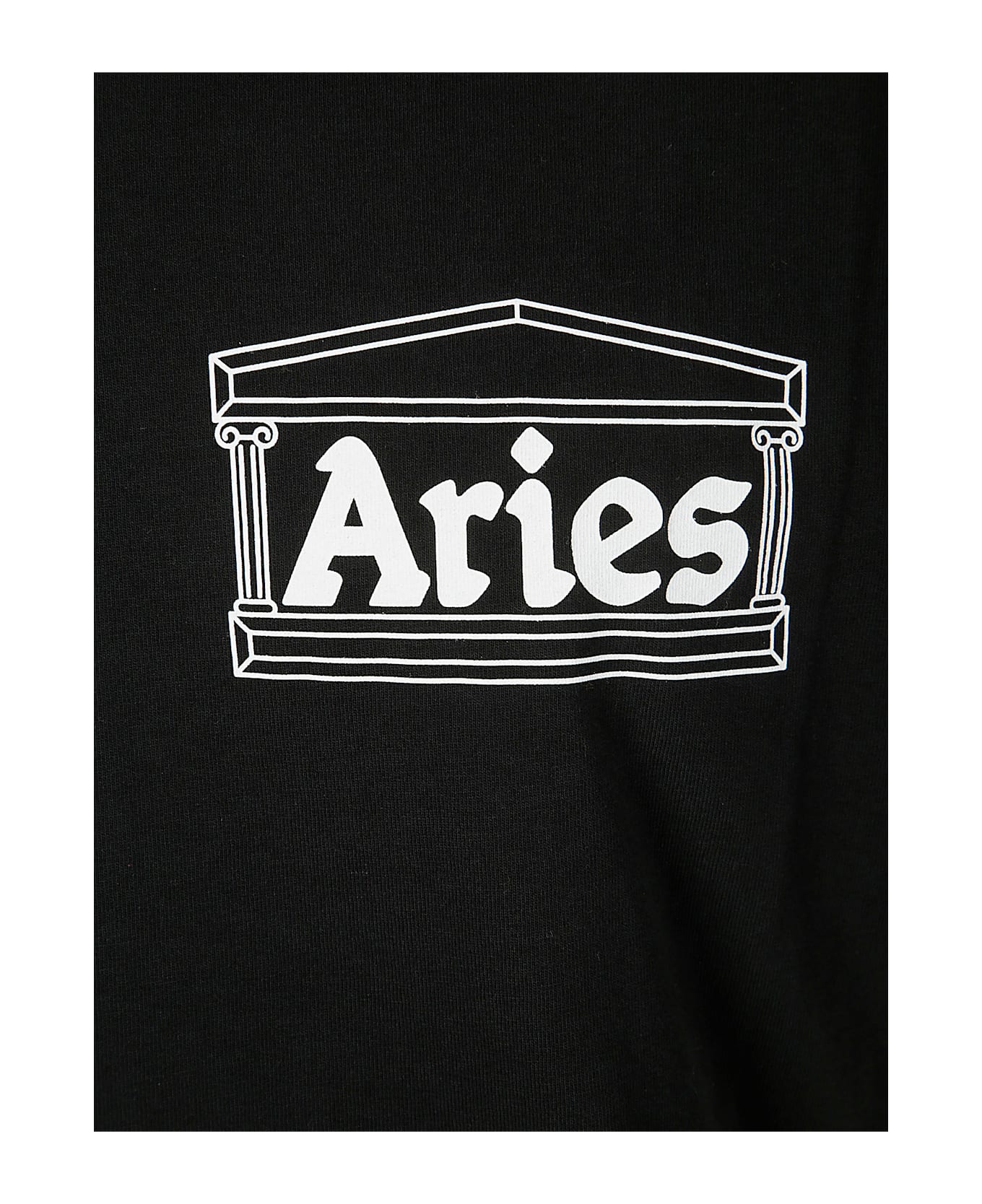 Aries Temple Ss Tee - BLACK