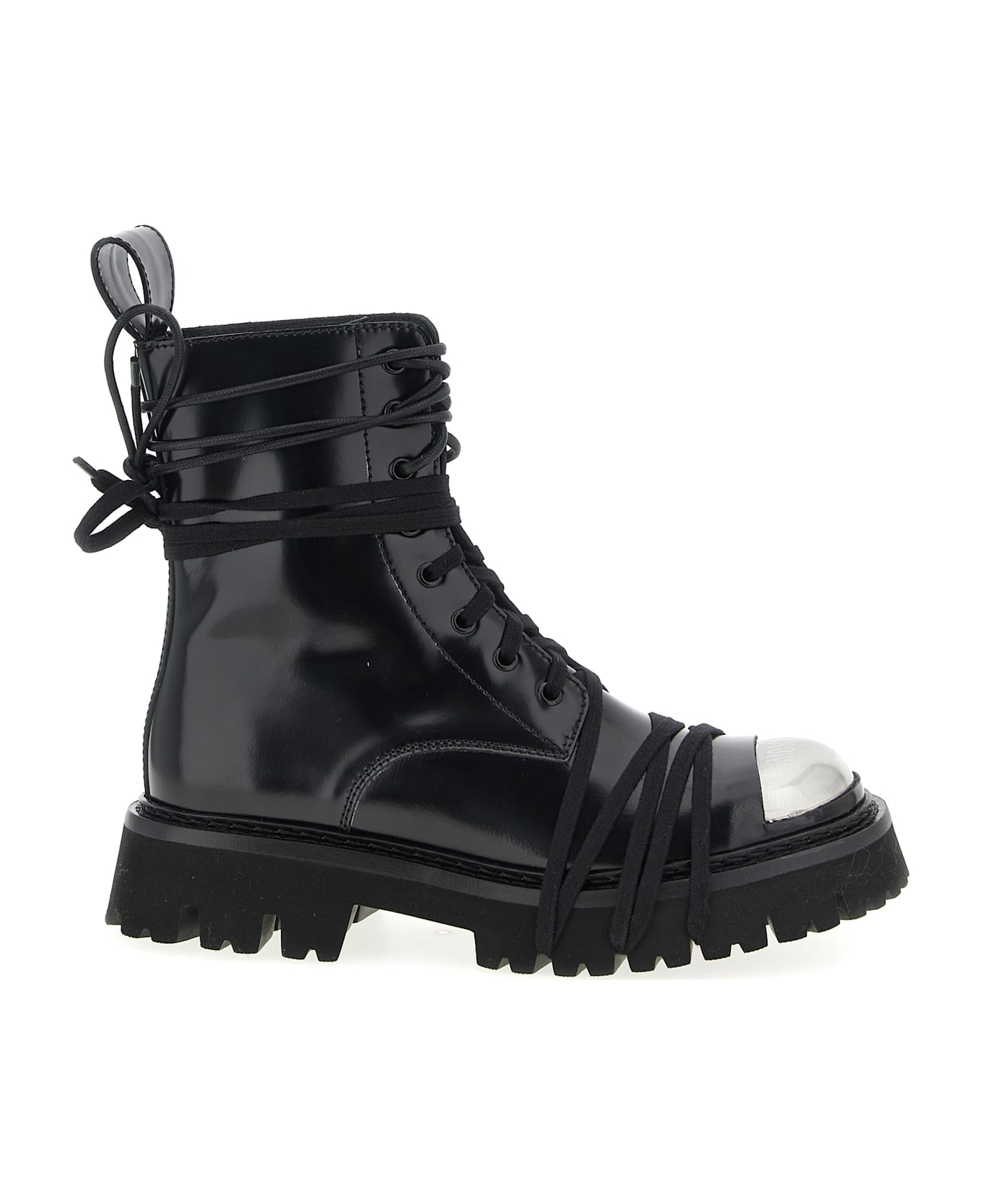 Moschino 
combat
 Combat Boots - Black  
