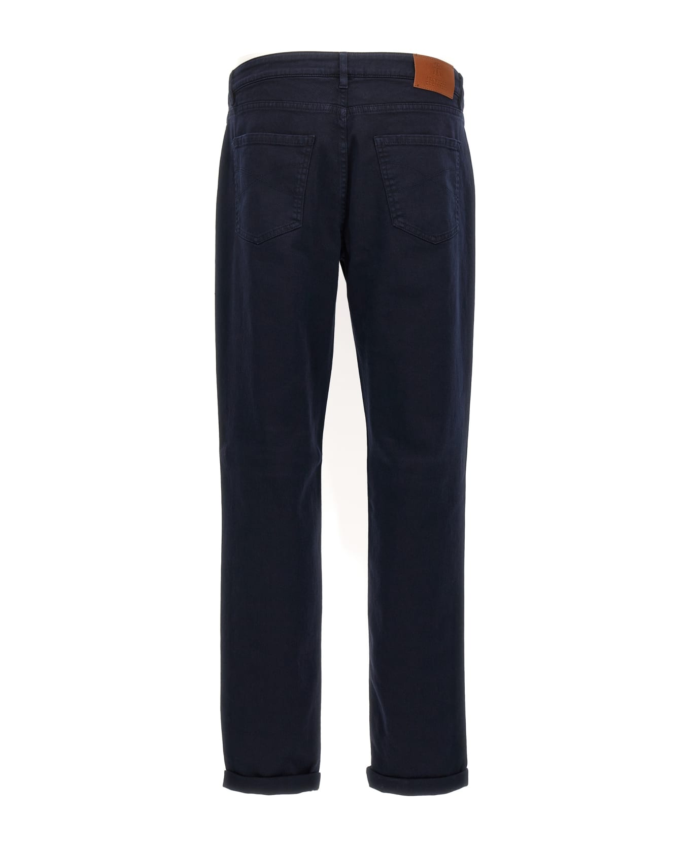 Brunello Cucinelli Traditional Fit Denim - Blue