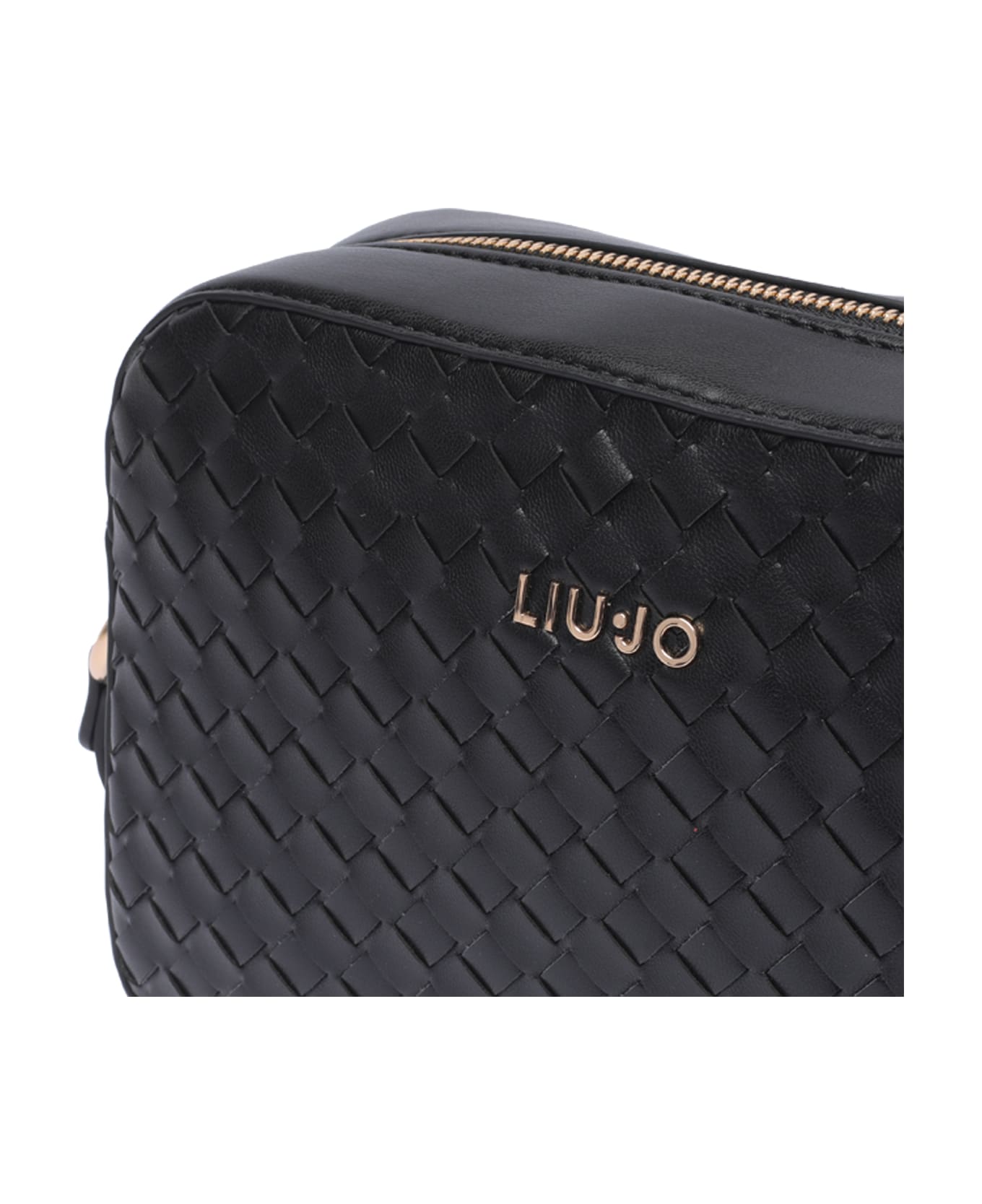 Liu-Jo Logo Camera Bag - BLACK ショルダーバッグ