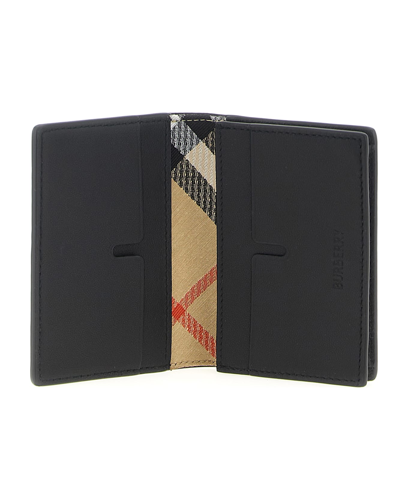 Burberry 
flint
 Card Holder - Black  