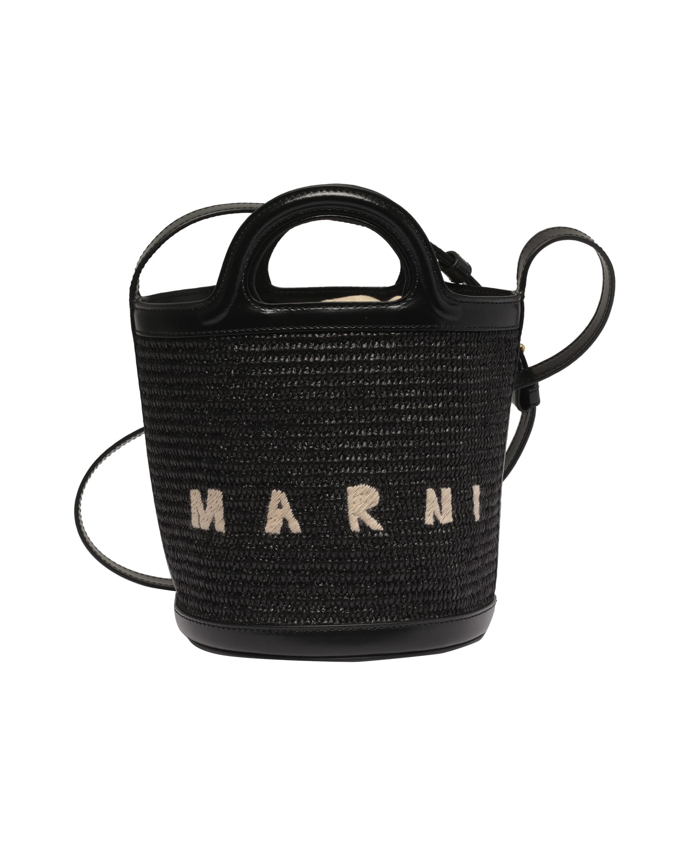Marni Mini Bucket Bag Marni - BLACK