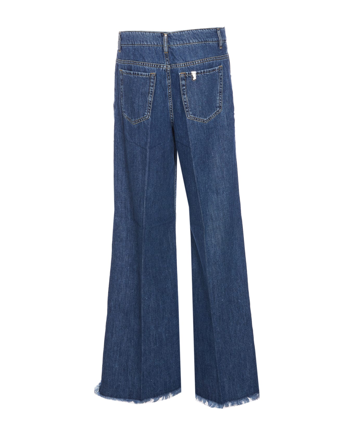 Liu-Jo Denim Flared Jeans - Blu Denim
