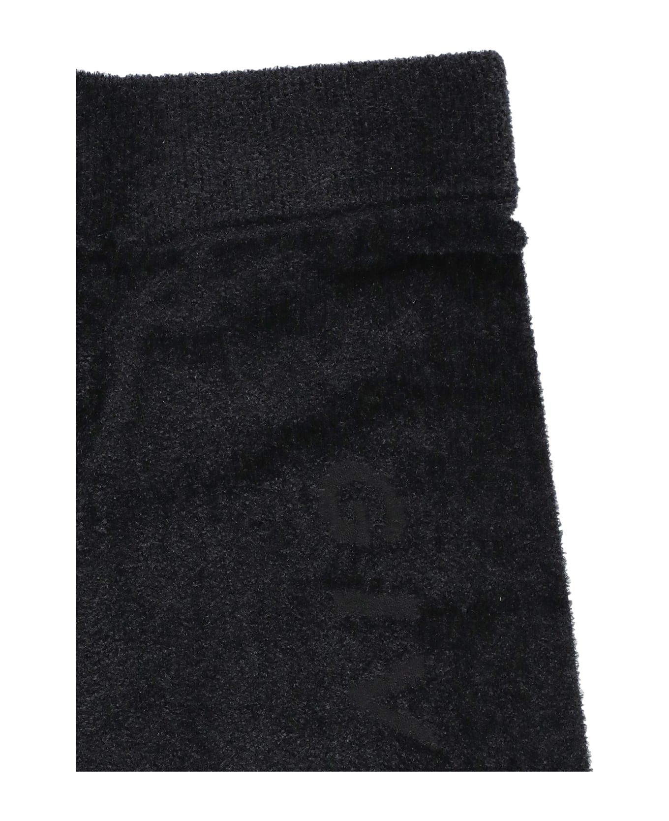 Givenchy Logoed Palazzo Trousers - Black ボトムス