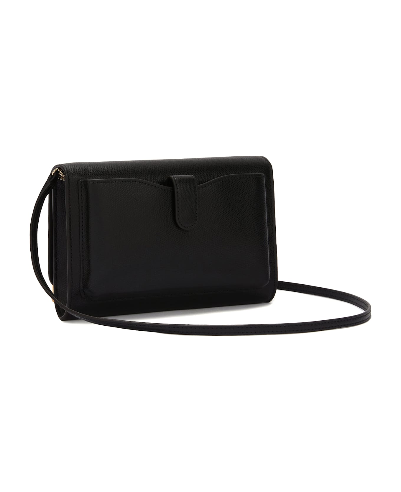 Furla Black Leather Shoulder Bag With Logo - NERO ショルダーバッグ